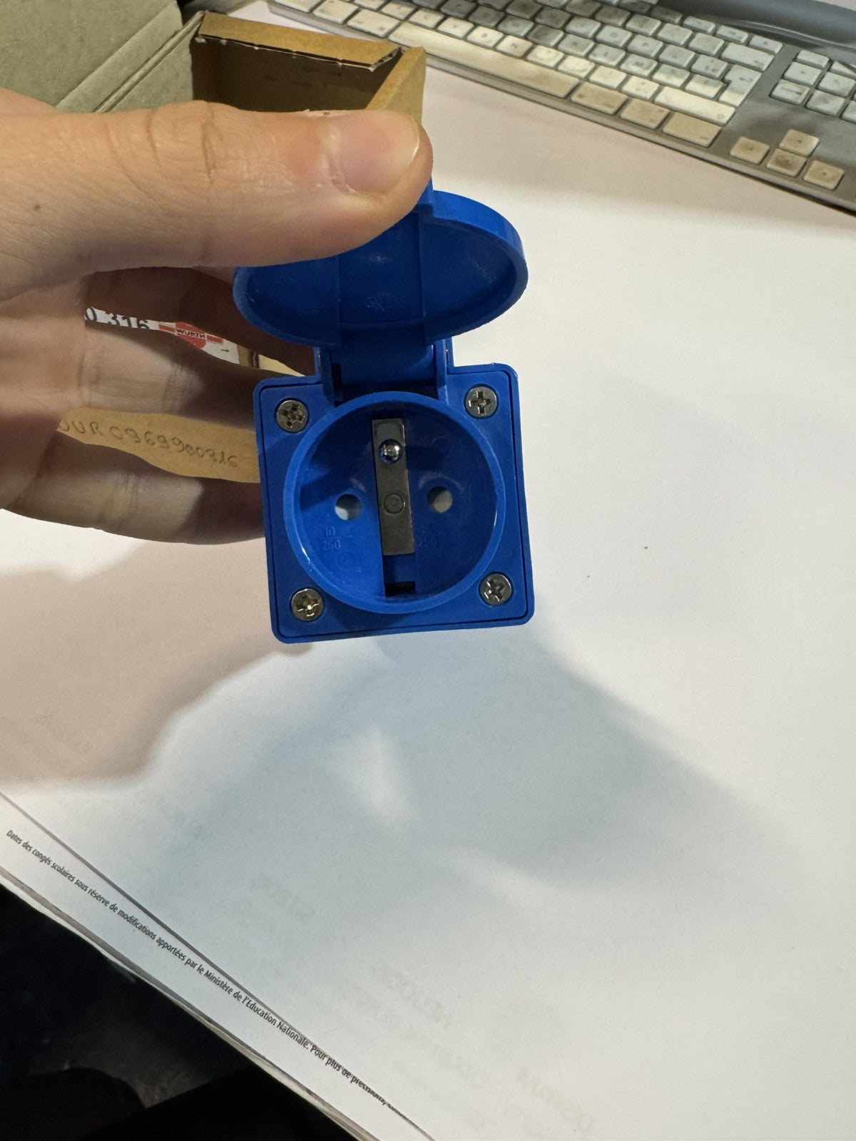 Adaptateur male Cee