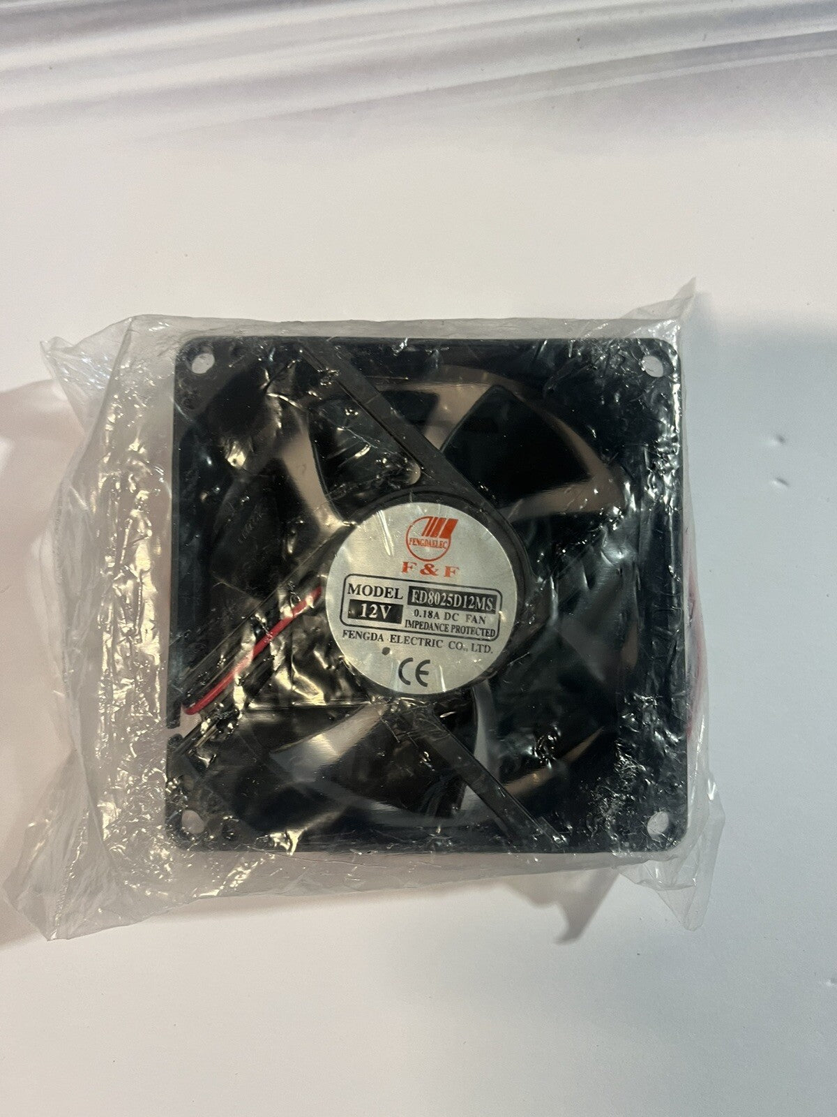 ventilateur pc 12v Fd8025d12ms F&f