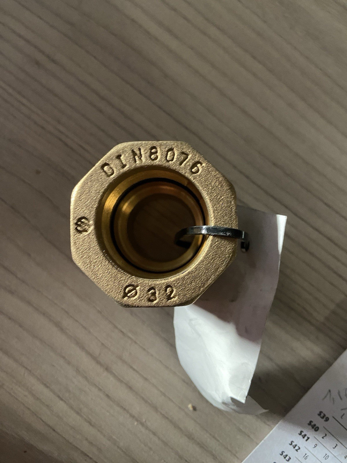 Raccord laiton mâle 1" - Ø 32 mm PEHD 61032 - ARCO