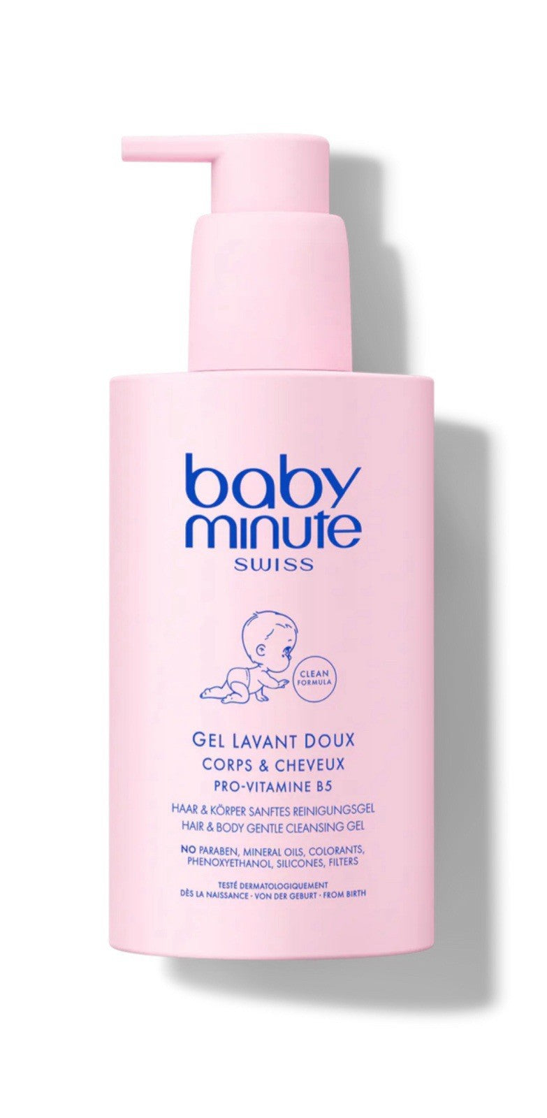 Baby minute gel lavant doux