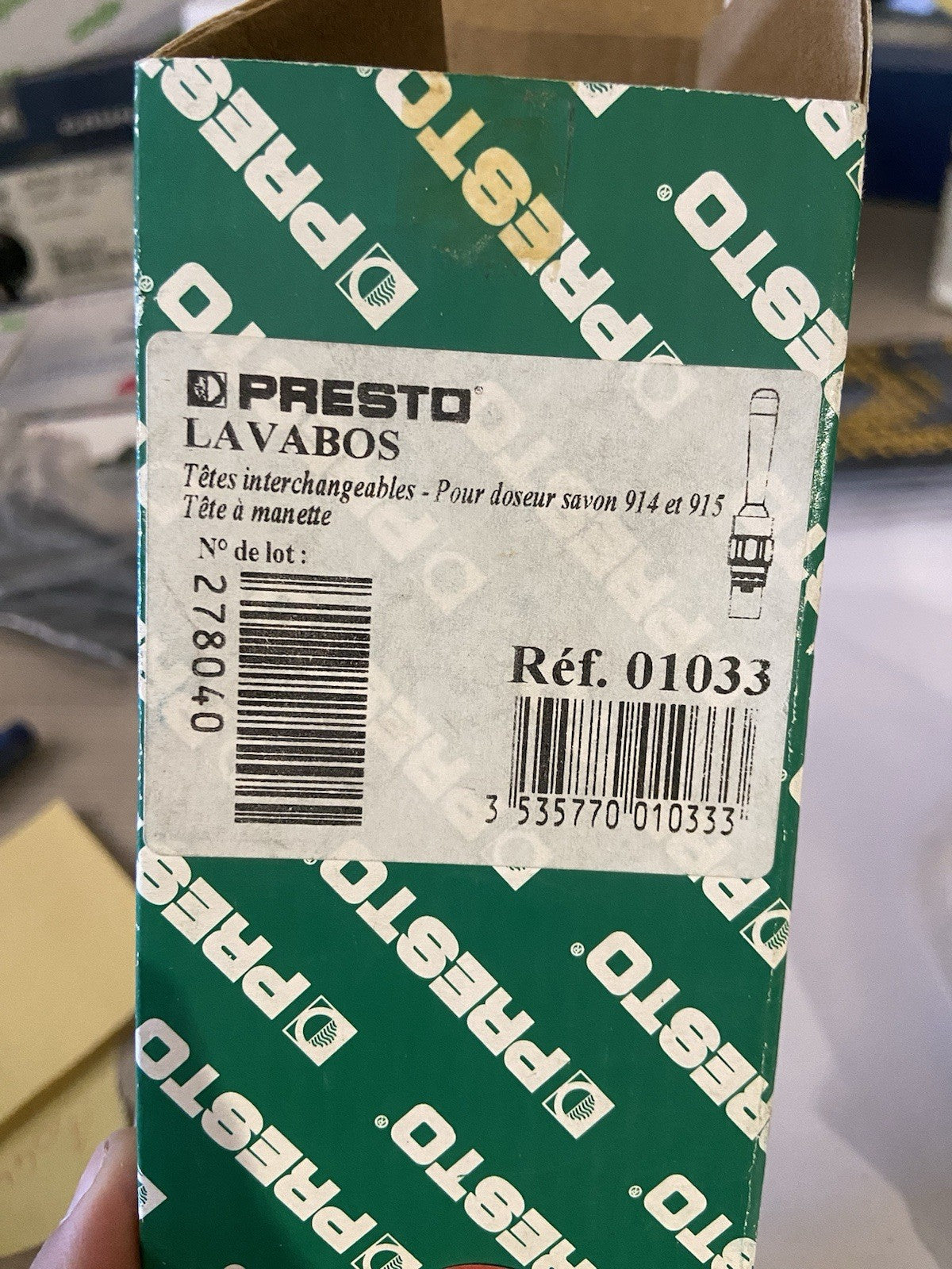 Tête Interchangeable PRESTO 01033 avec manette Pour PRESTO 914 - 915