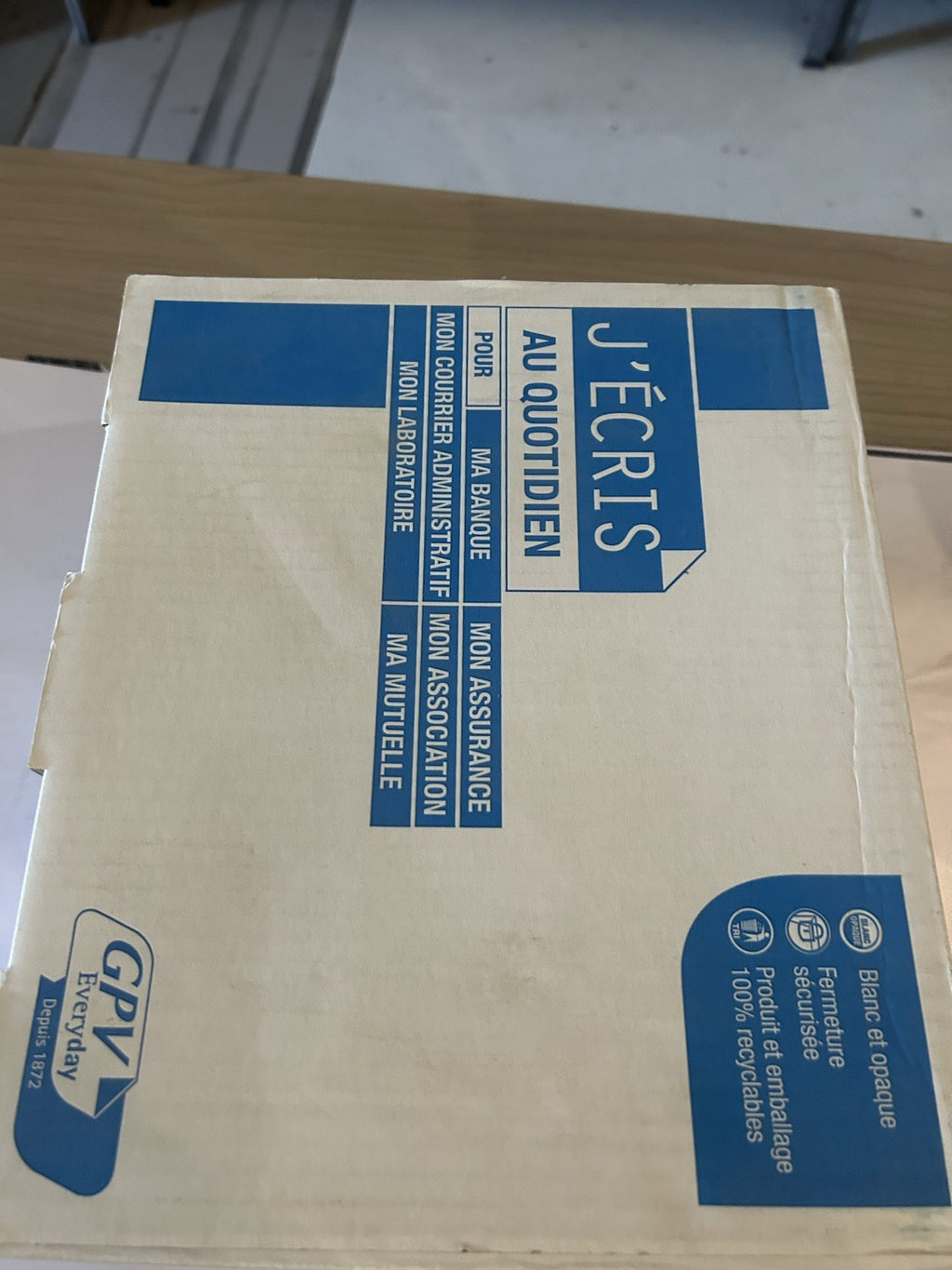 ENVELOPPE GPV C5 162X229MM 90G