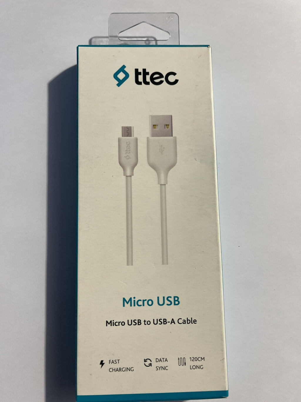 Ttec Câble Micro USB Vers Usb 120 Cm