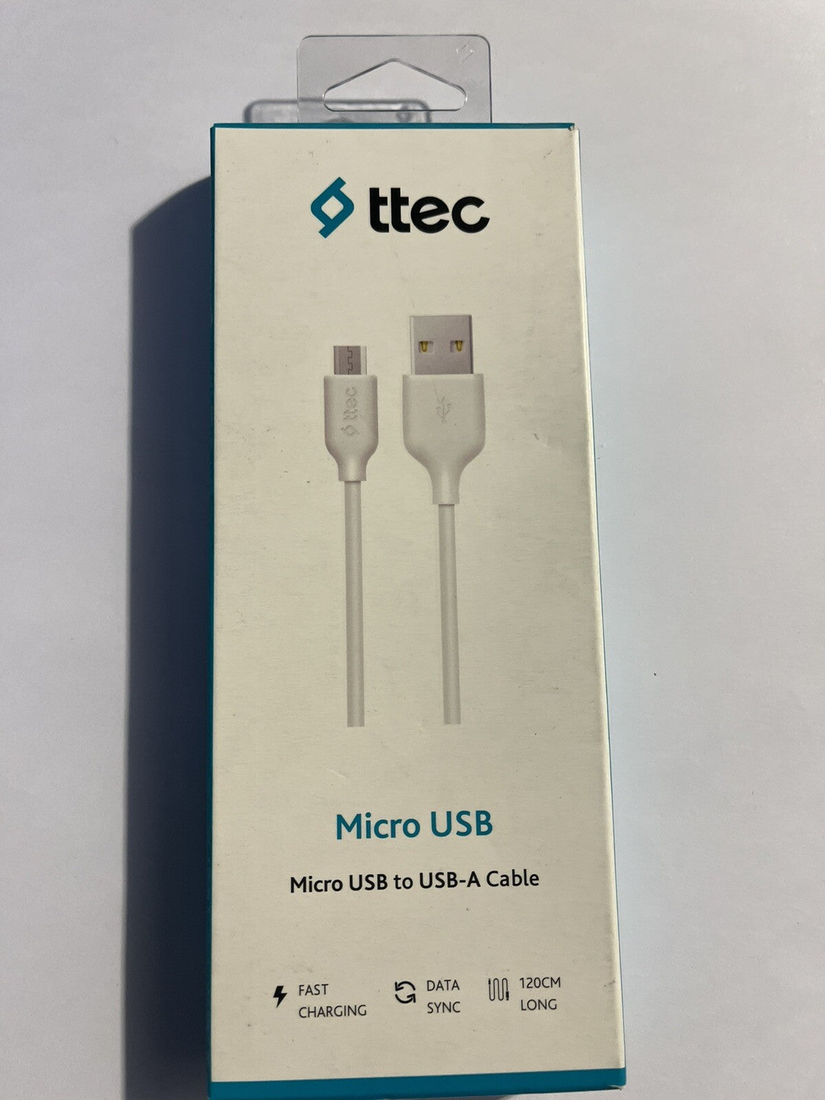 Ttec Câble Micro USB Vers Usb 120 Cm