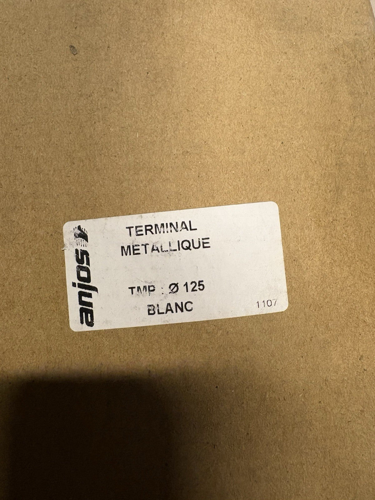 Grille d aération métallique anjos diam 125