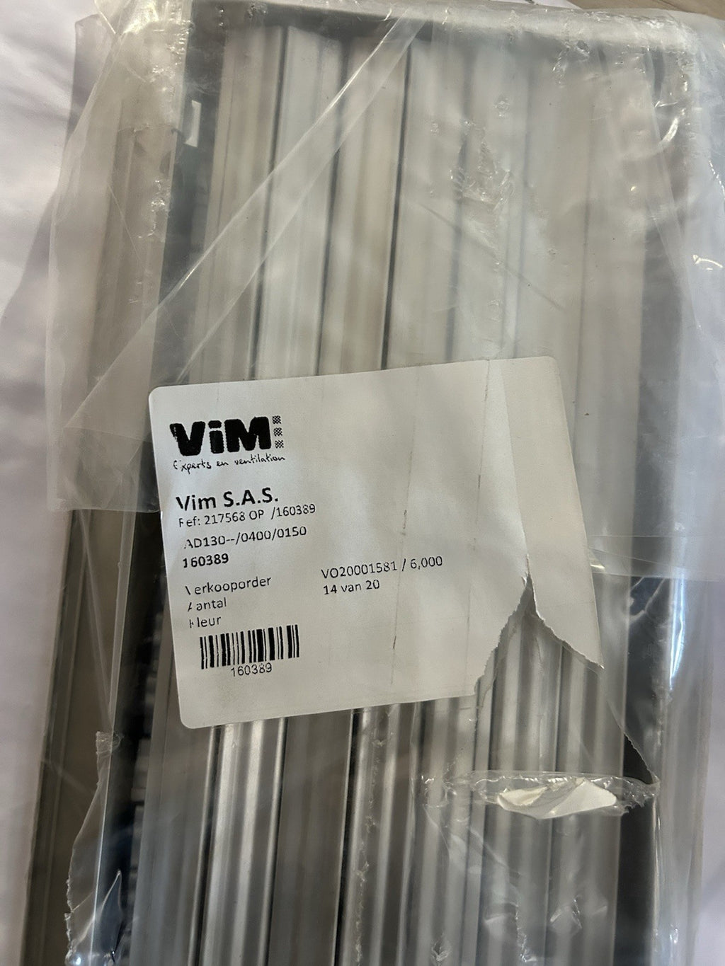 Grille de ventilation ViM AD130 (400x150)