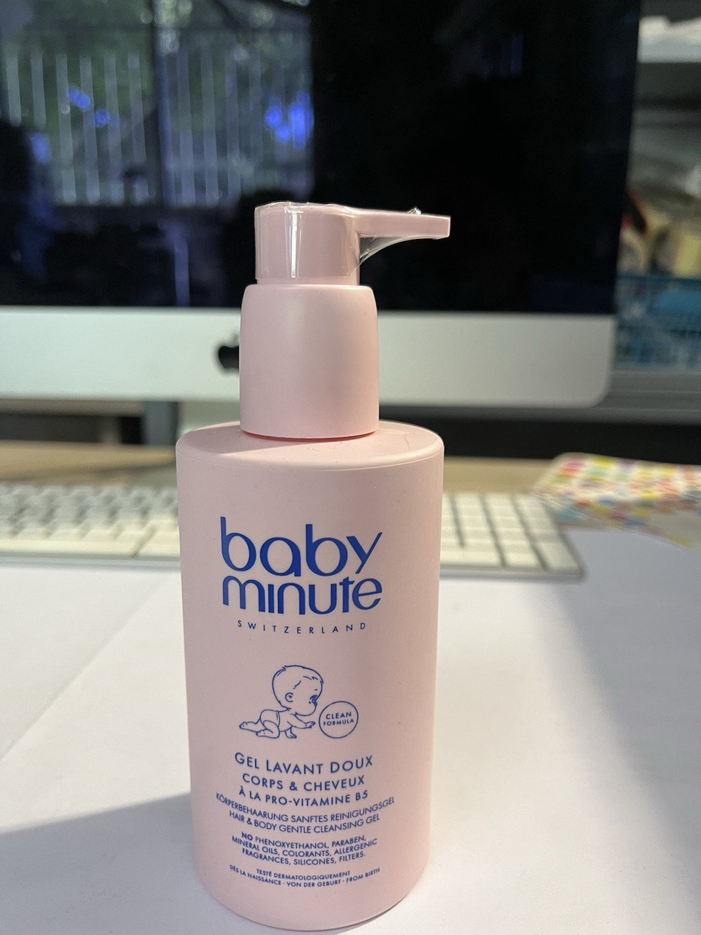 Baby minute gel lavant doux