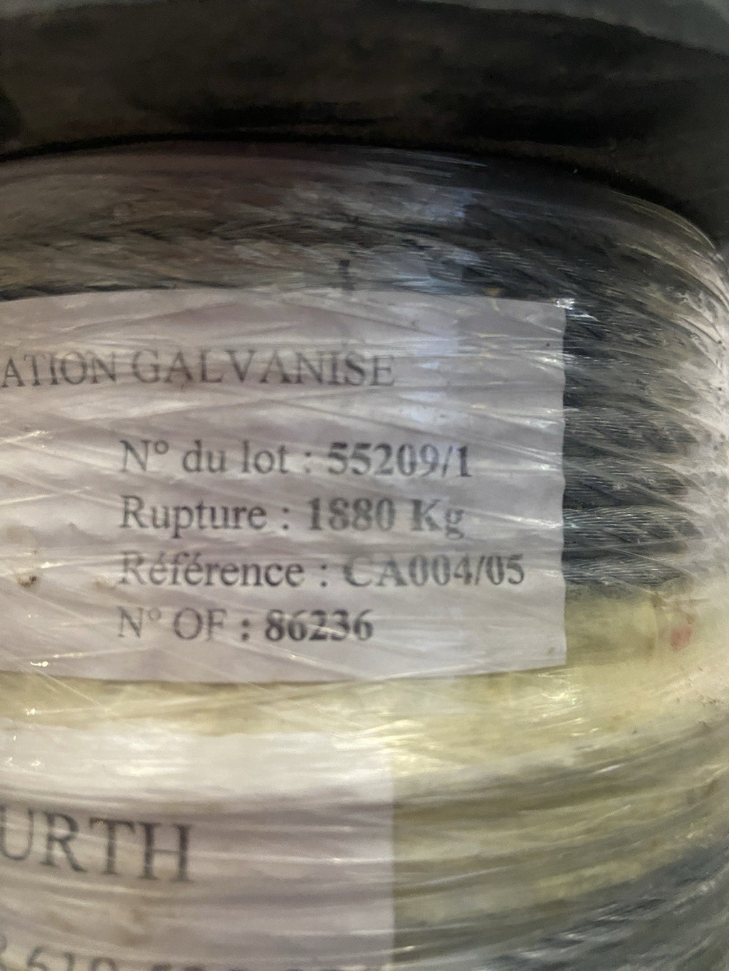 Cable Aviation Galvanisé