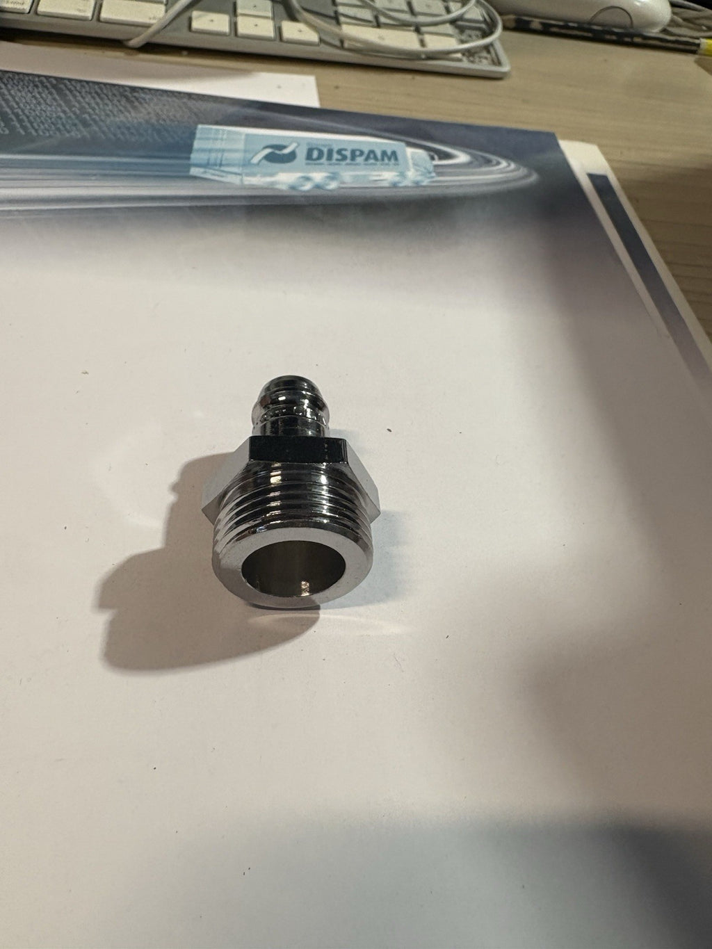 Raccord rapide eau mâle filetée cejn 411