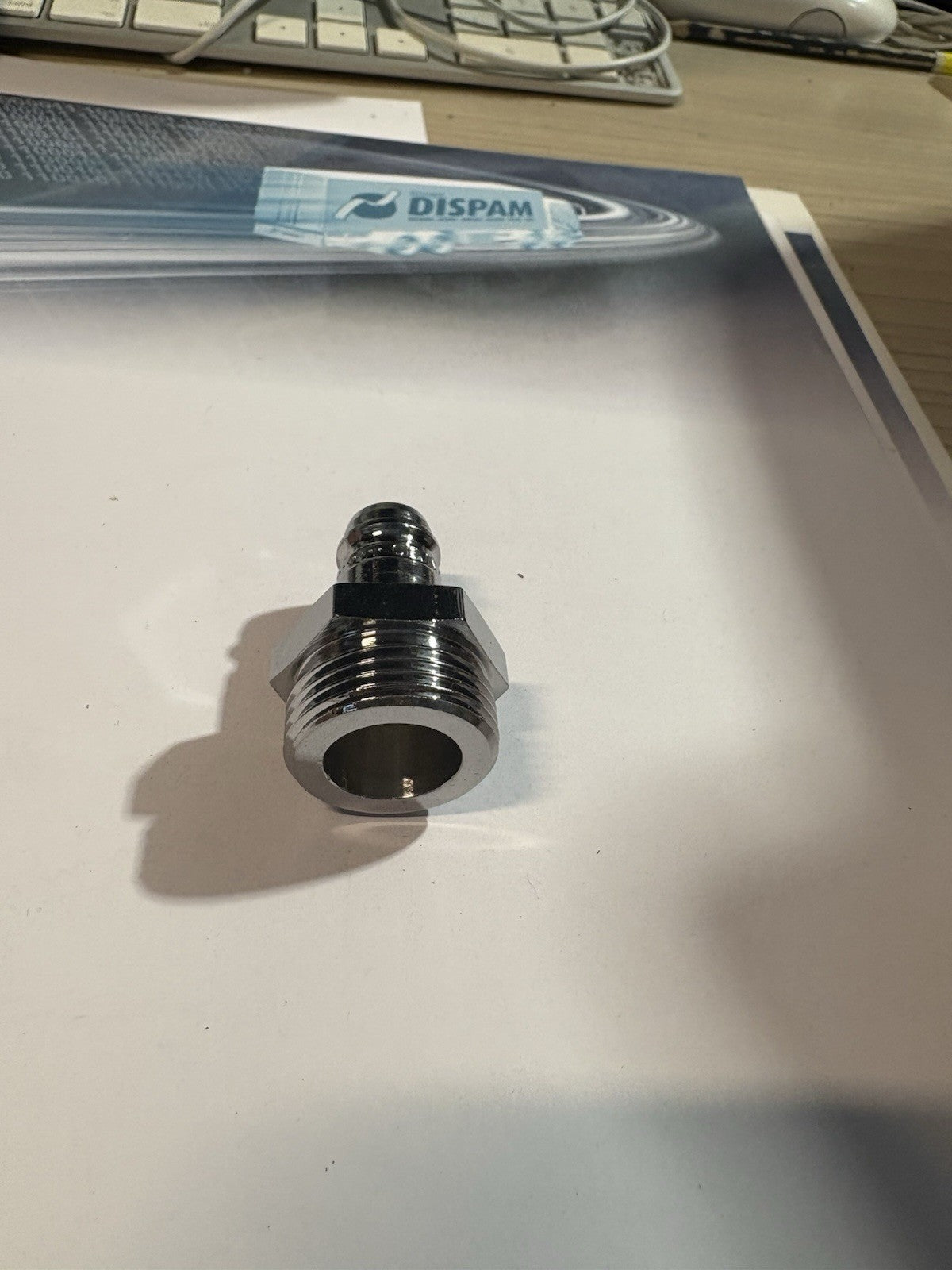 Raccord rapide eau mâle filetée cejn 411