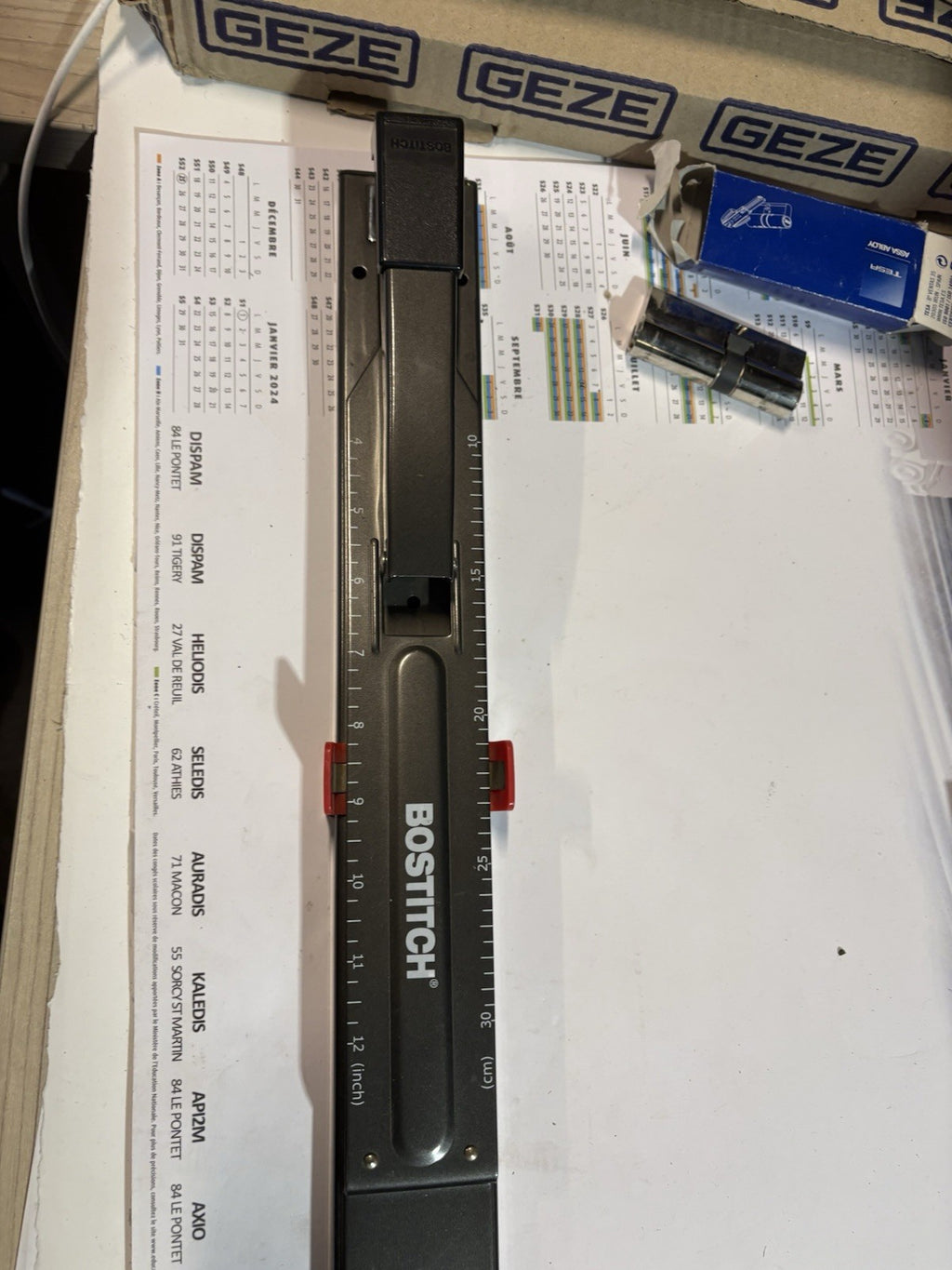 Agrafeuse bostitch 30 cm
