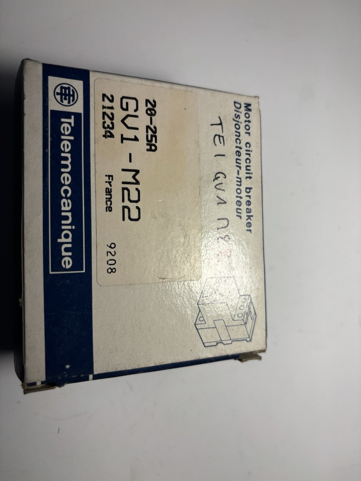 Disjoncteur-moteur Télémécanique / Schneider Electric GV1-M22 - Neuf