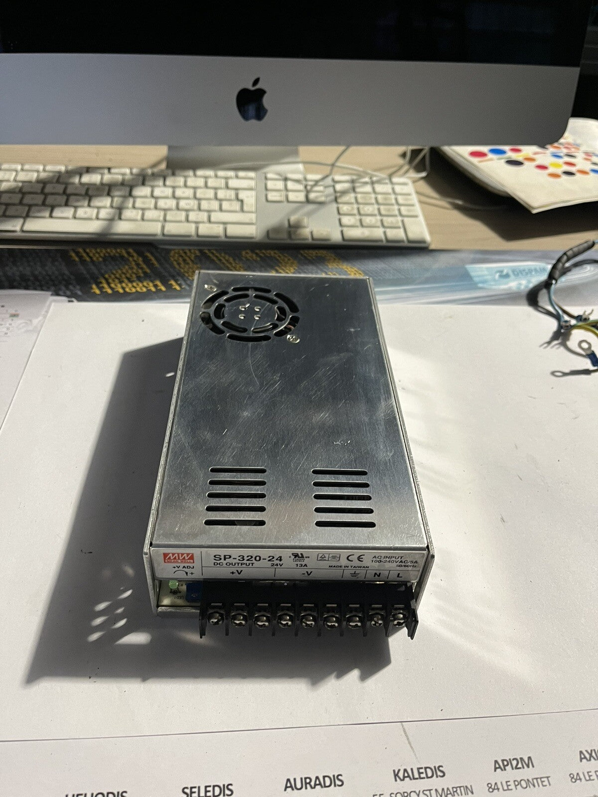 Alimentation à commutation SP-320-24 MEAN WELL