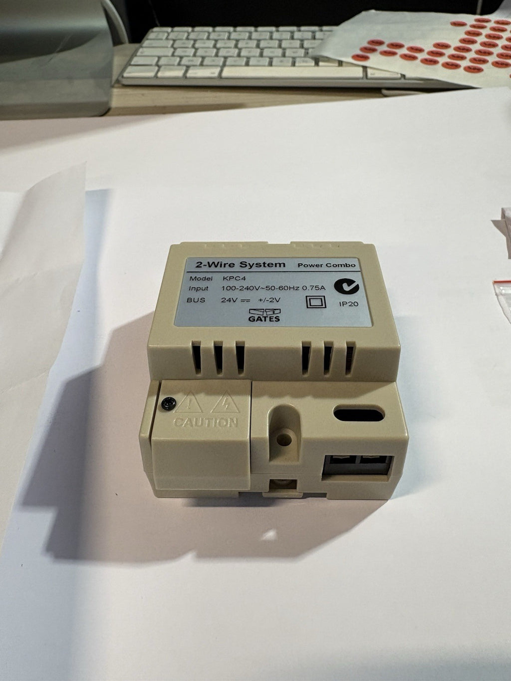 Module d alimentation pour visiophone kpc4 2-wire systèm