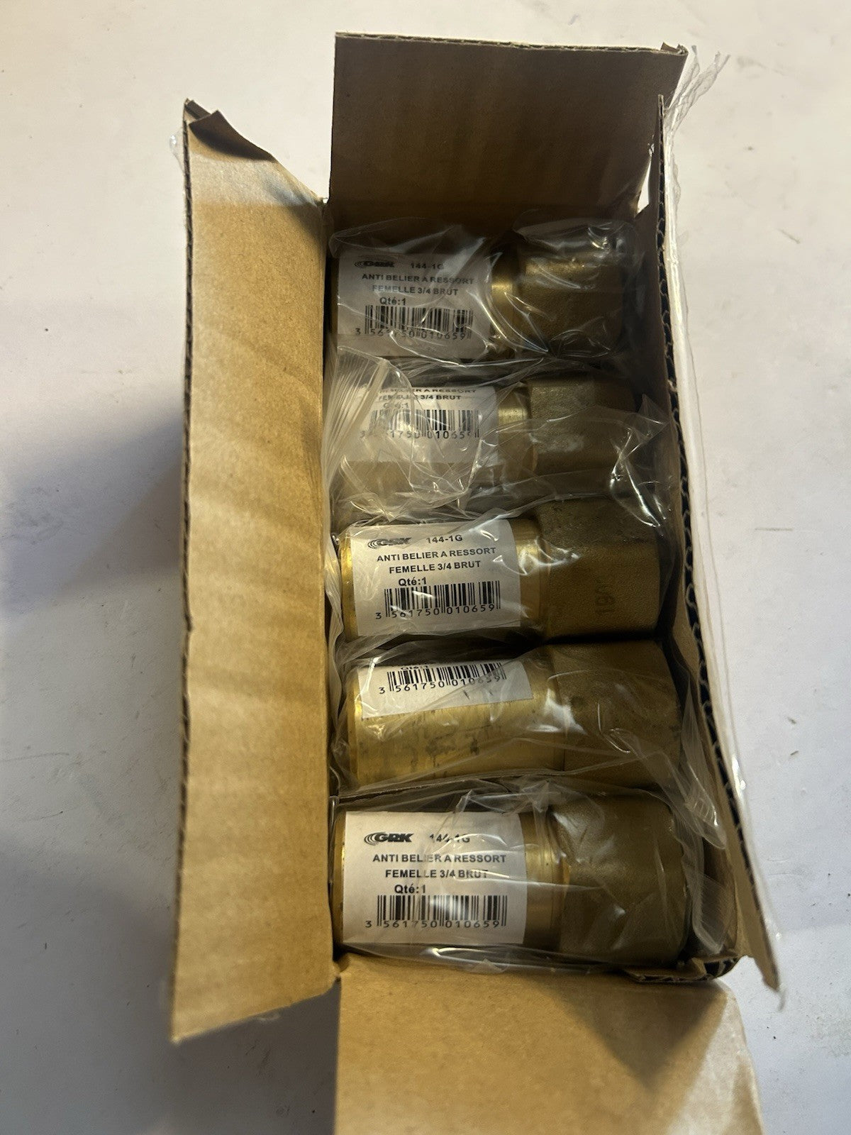 Lot De 5 ANTIBÉLIER FEMELLE (X5) 20X27 144-1G