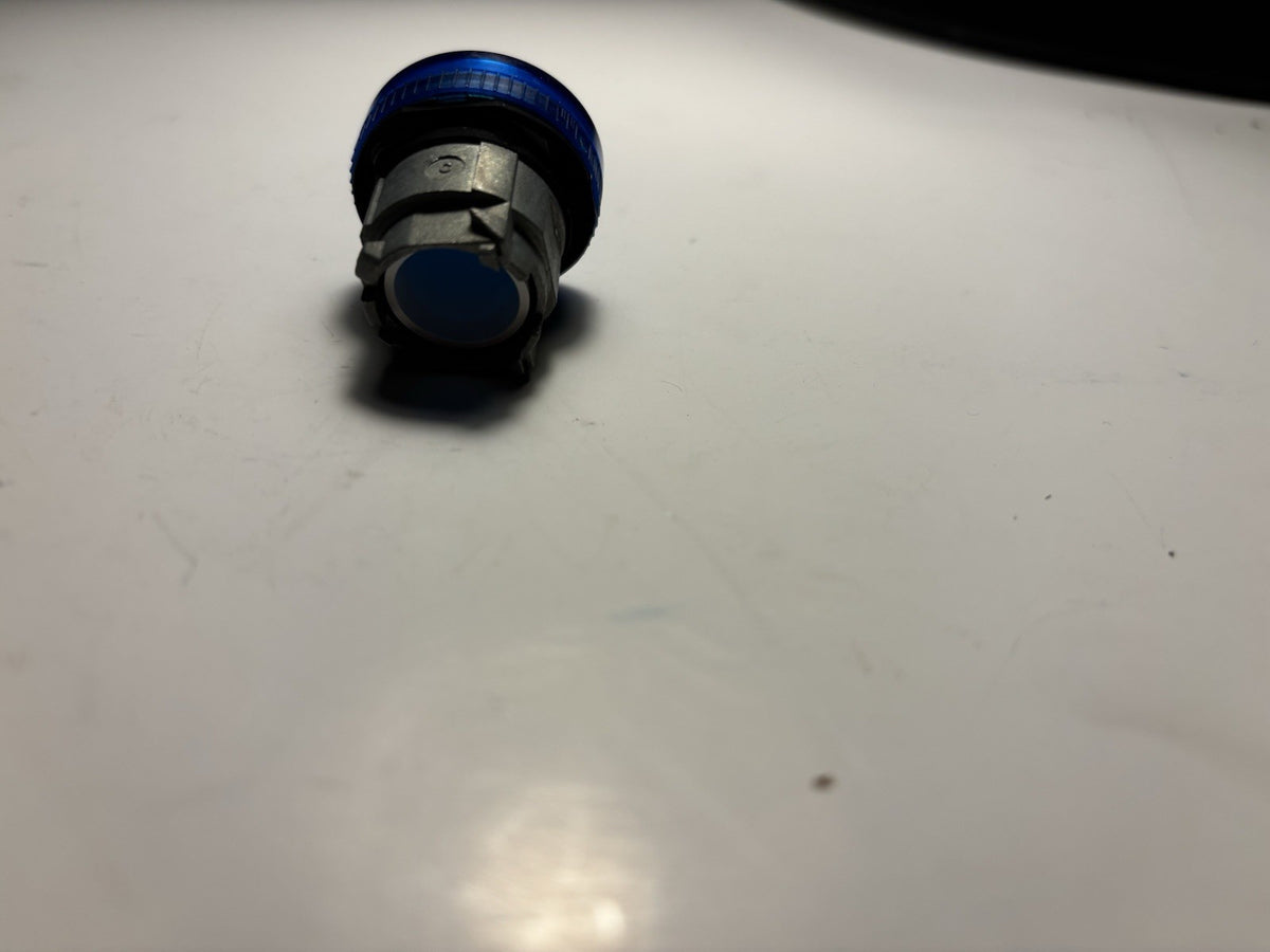 Telemecanique bouton poussoir tête bleue arrondie ZB4 BV06 réf 088953