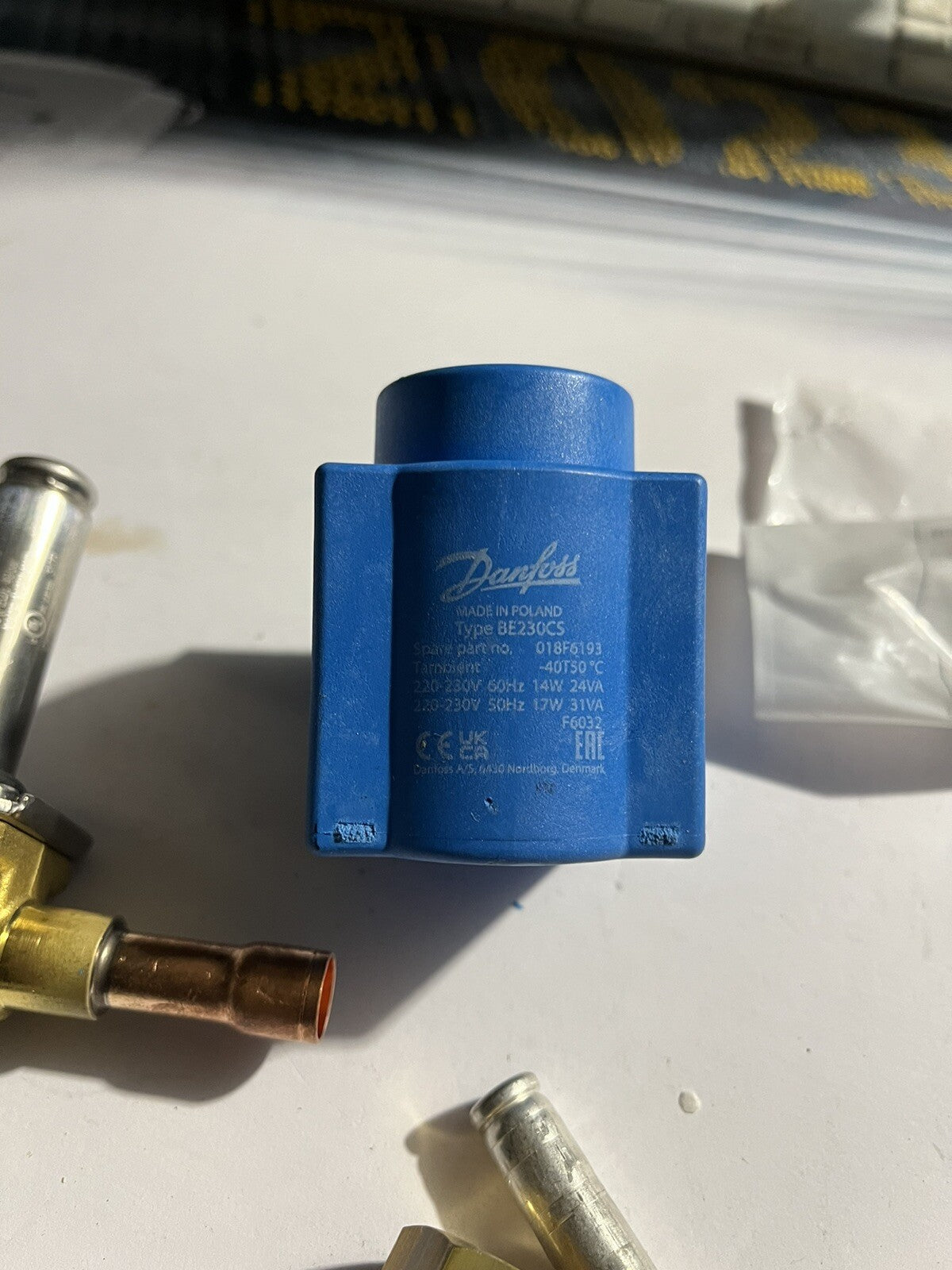 Kit bobine plus électrovanne danfoss