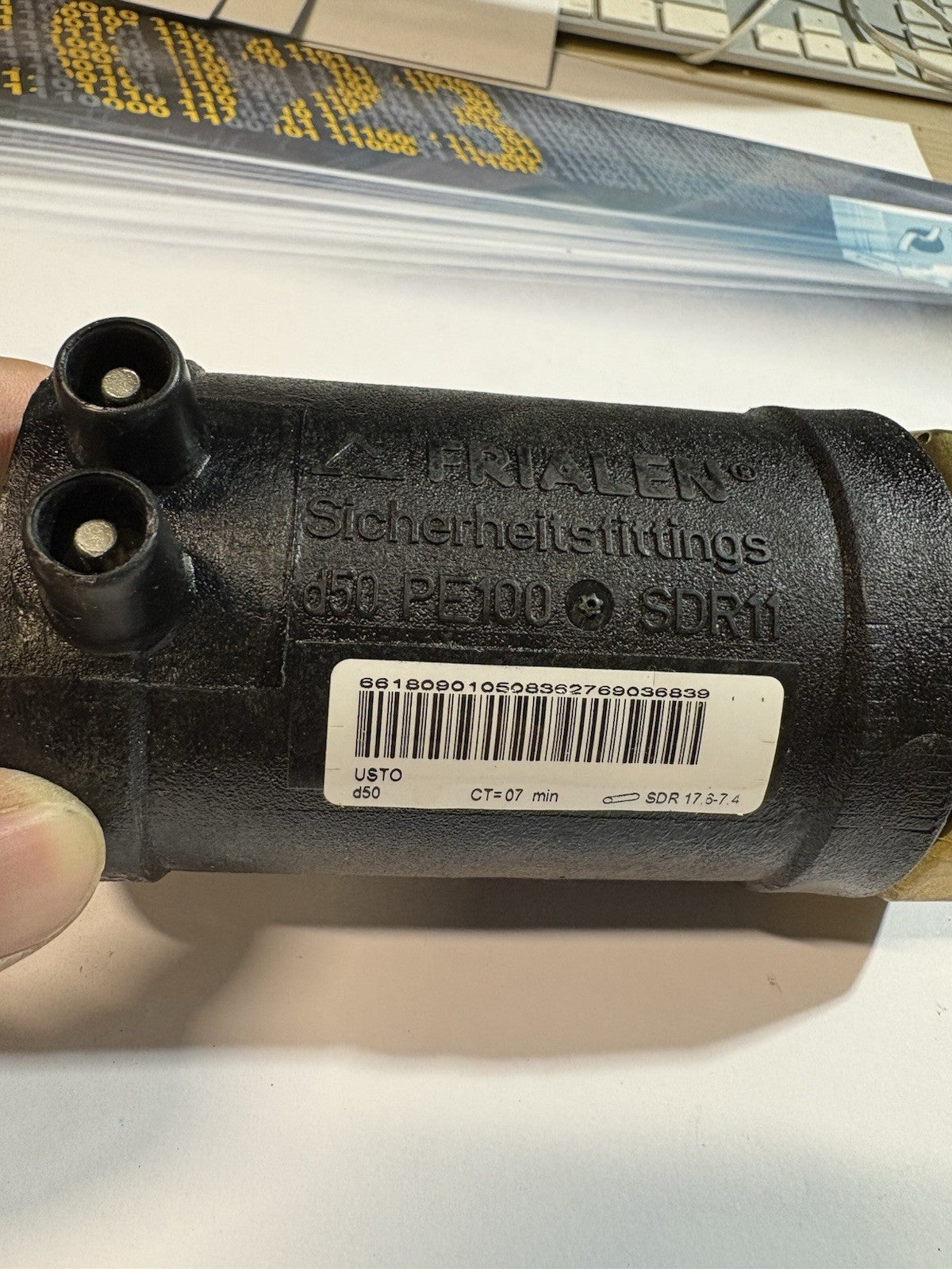 Raccord Electrosoudables frialen d50 pe100 sdr11