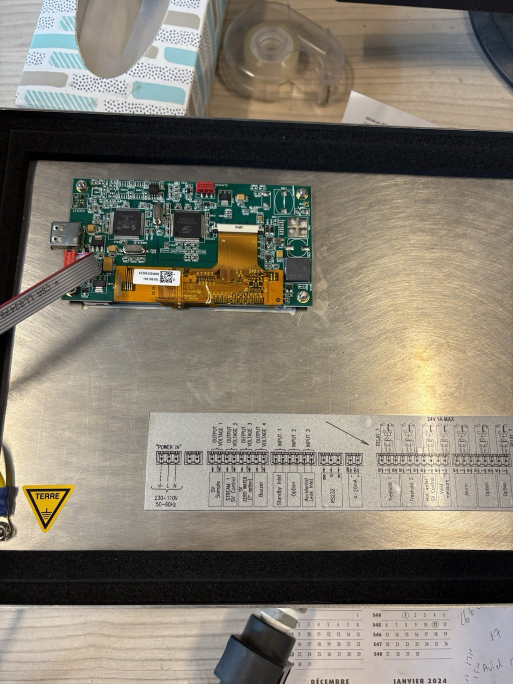 Tableau De Commande Pour Machine Industrielle