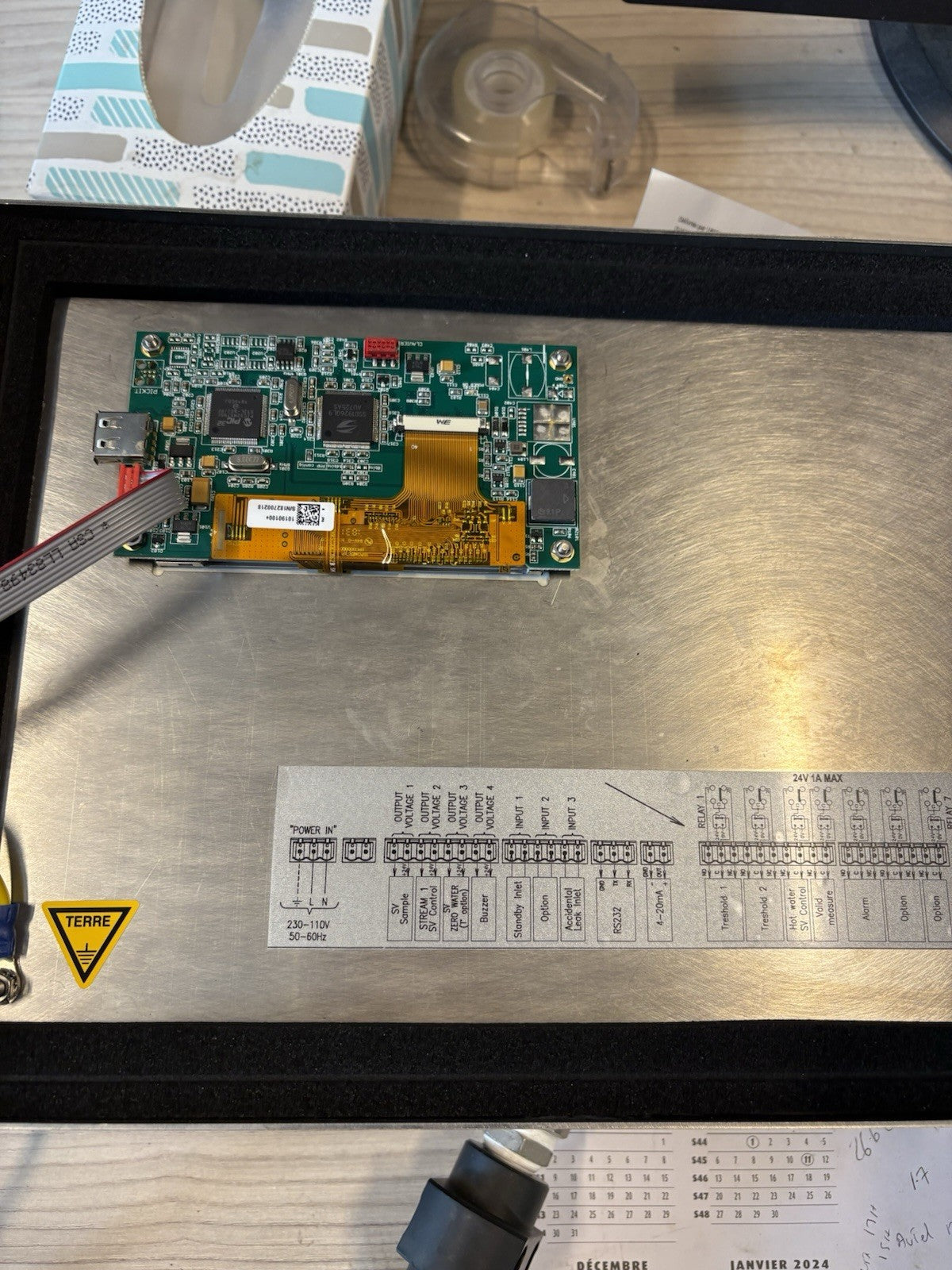 Tableau De Commande Pour Machine Industrielle
