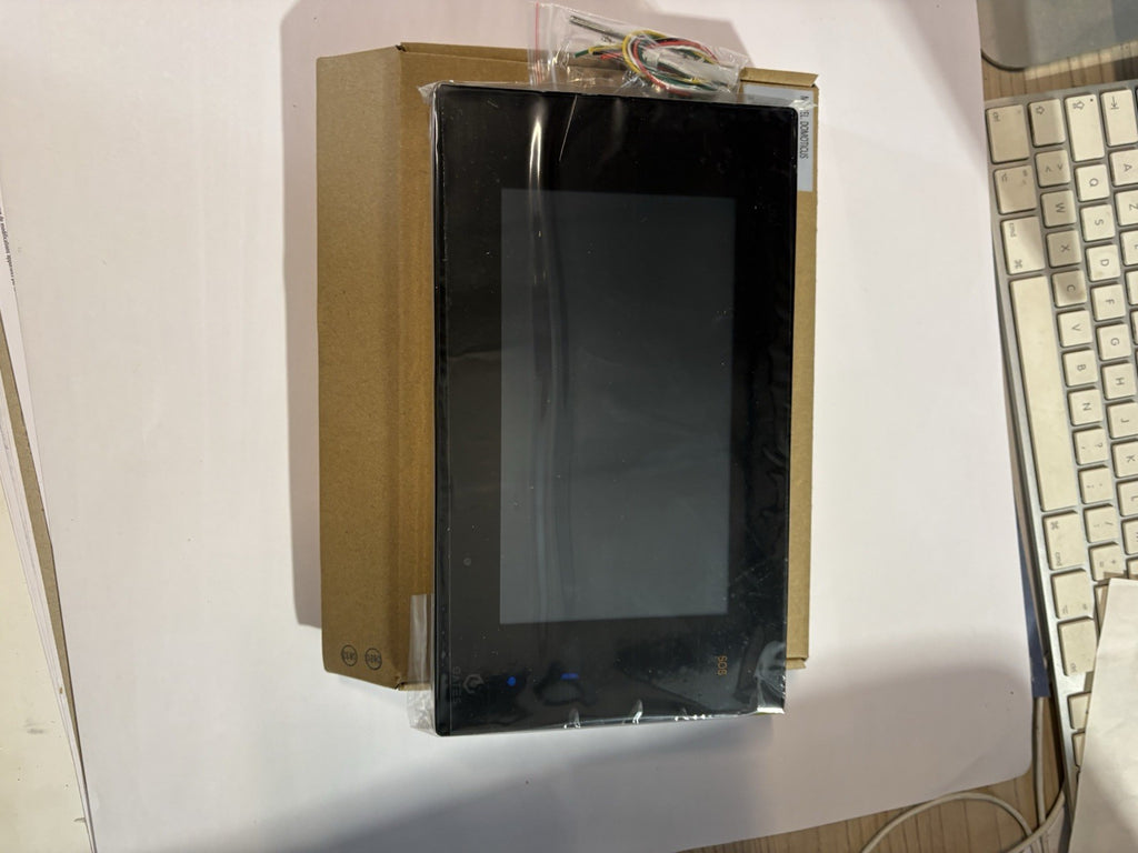 GATES DOMOTICUS Interphone vidéo écran tactile 7" mains libres noir