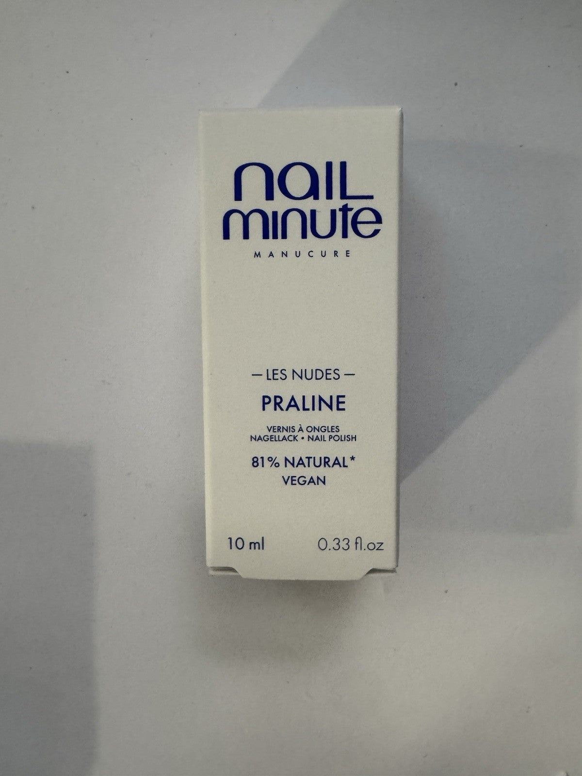 vernis à ongles Praline Nail Minute