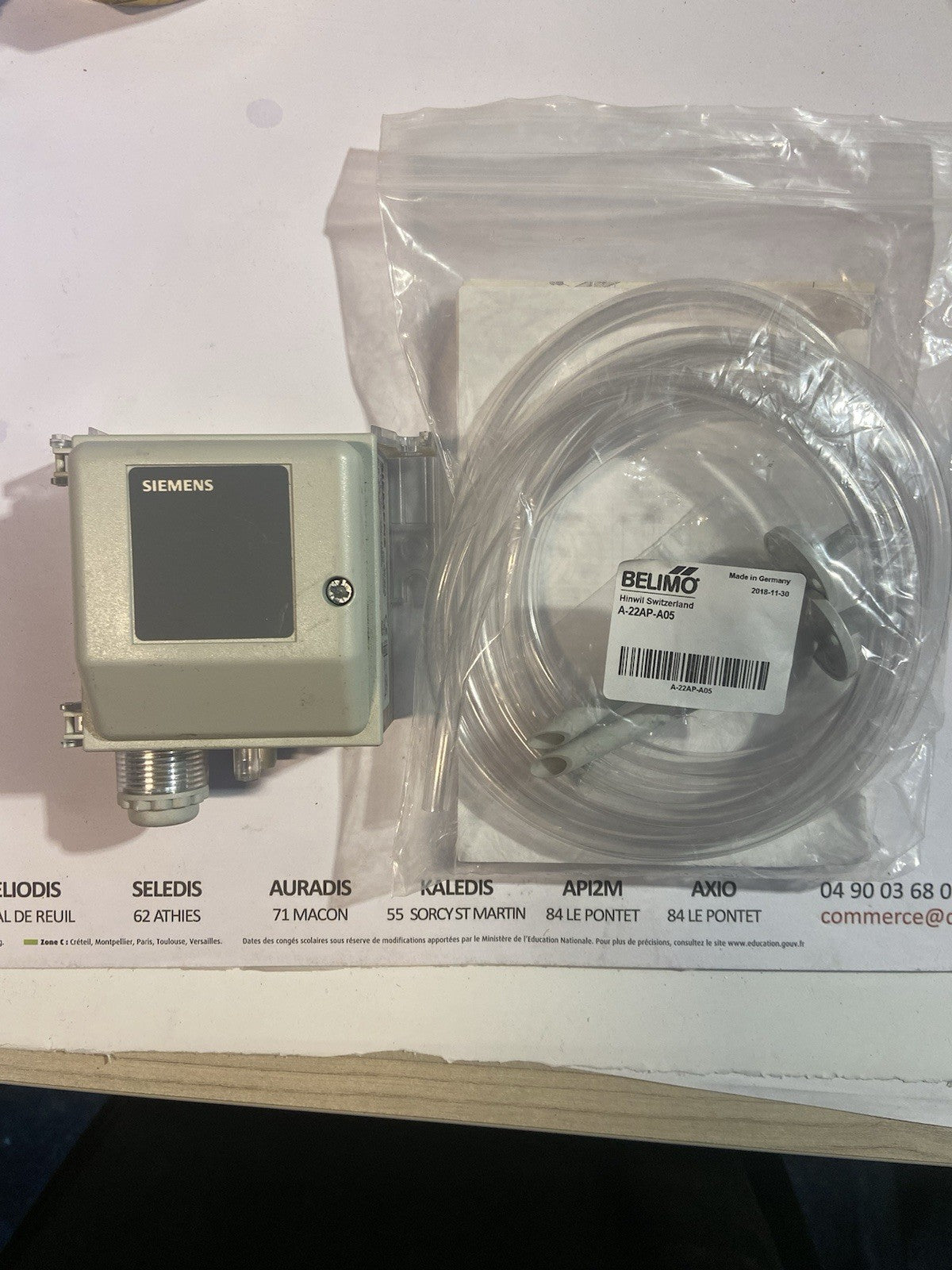 Capteur de pression différentiel QBM2030-1U SIEMENS