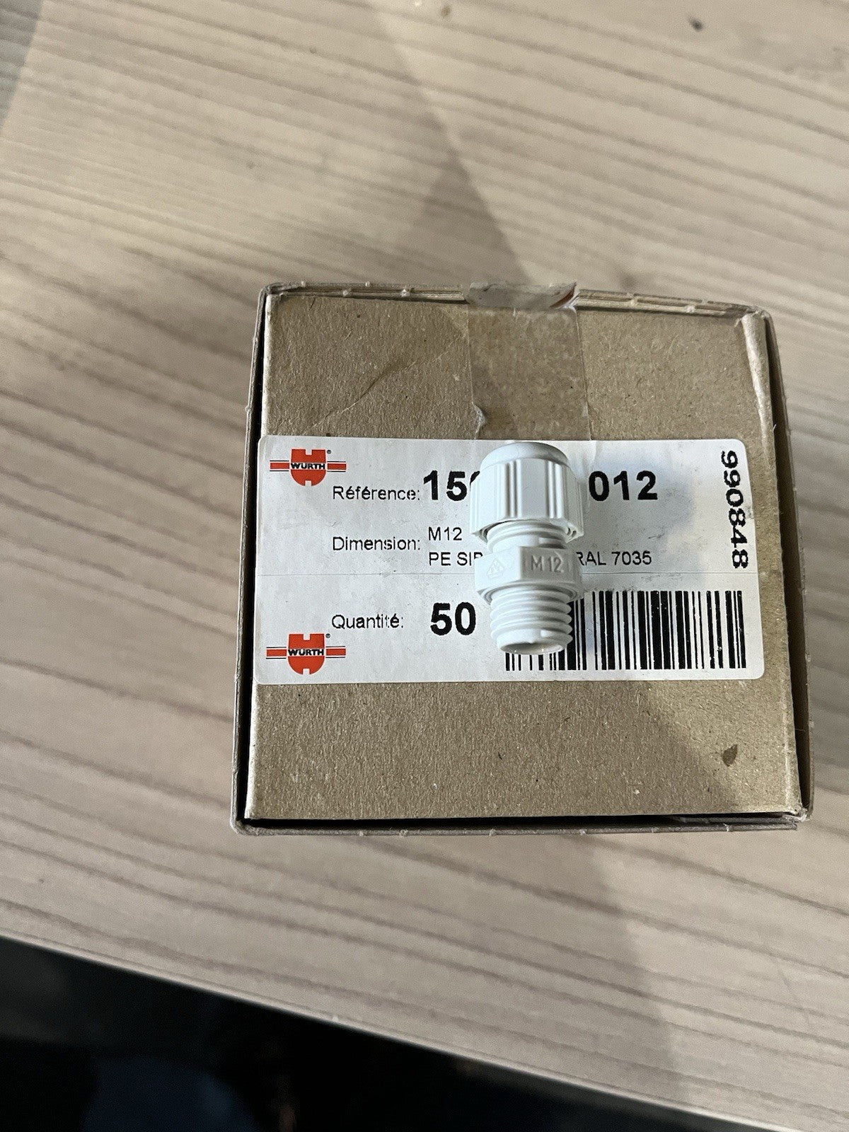50 Presse Etoupe Wurth Ip68 / M12 Et M16