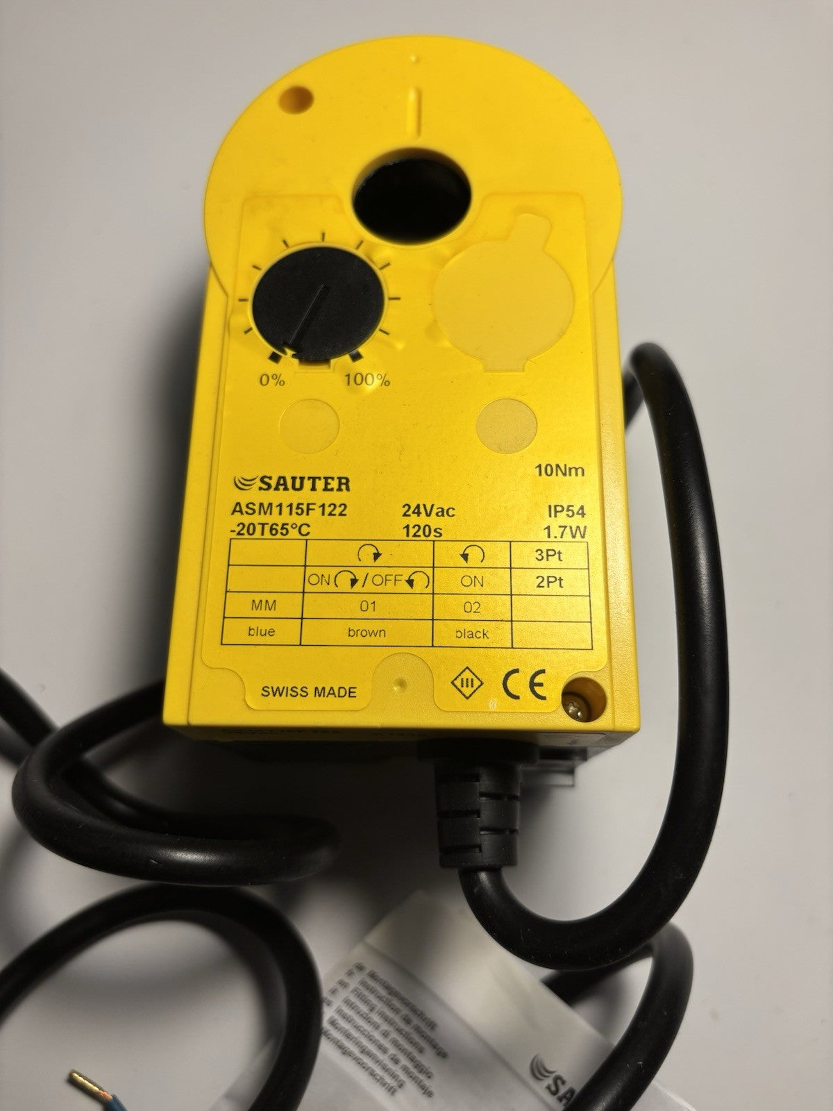 Servomoteur / Actionneur rotatif Sauter