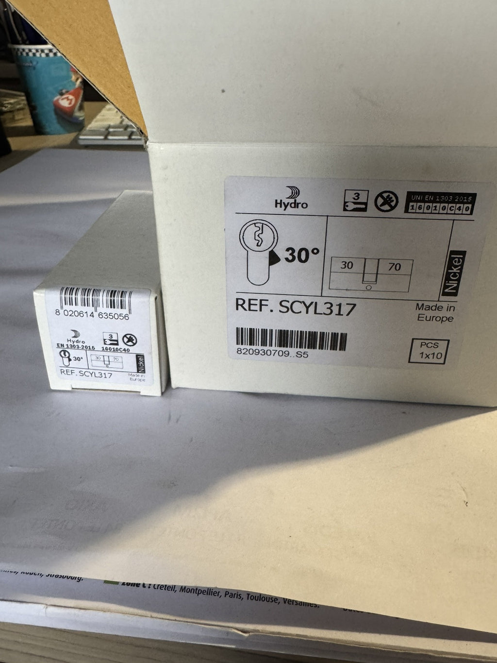 Cylindre Mecanique 30/70 Scyl317 Sapa