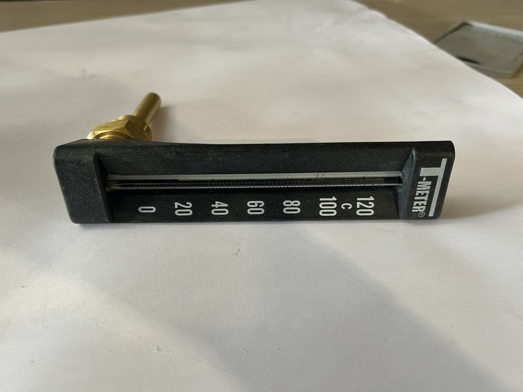 Thermomètre Indus. Equerre L.150 plongeur 63 composite en ABS plage 0/120°C