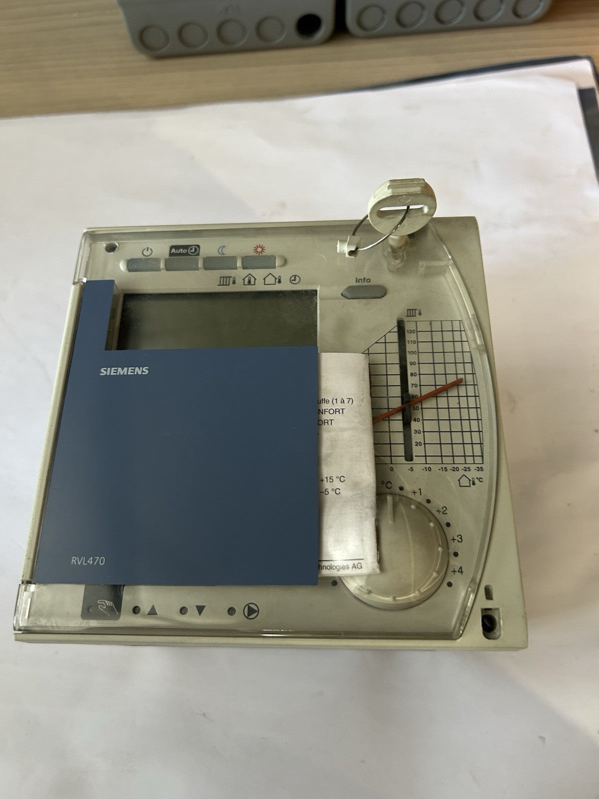 Siemens - Régulateur de chauffage gamme RVL-RVL470