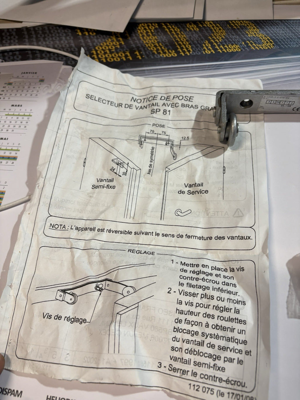 Sélecteur De Fermeture Levasseur Sp81