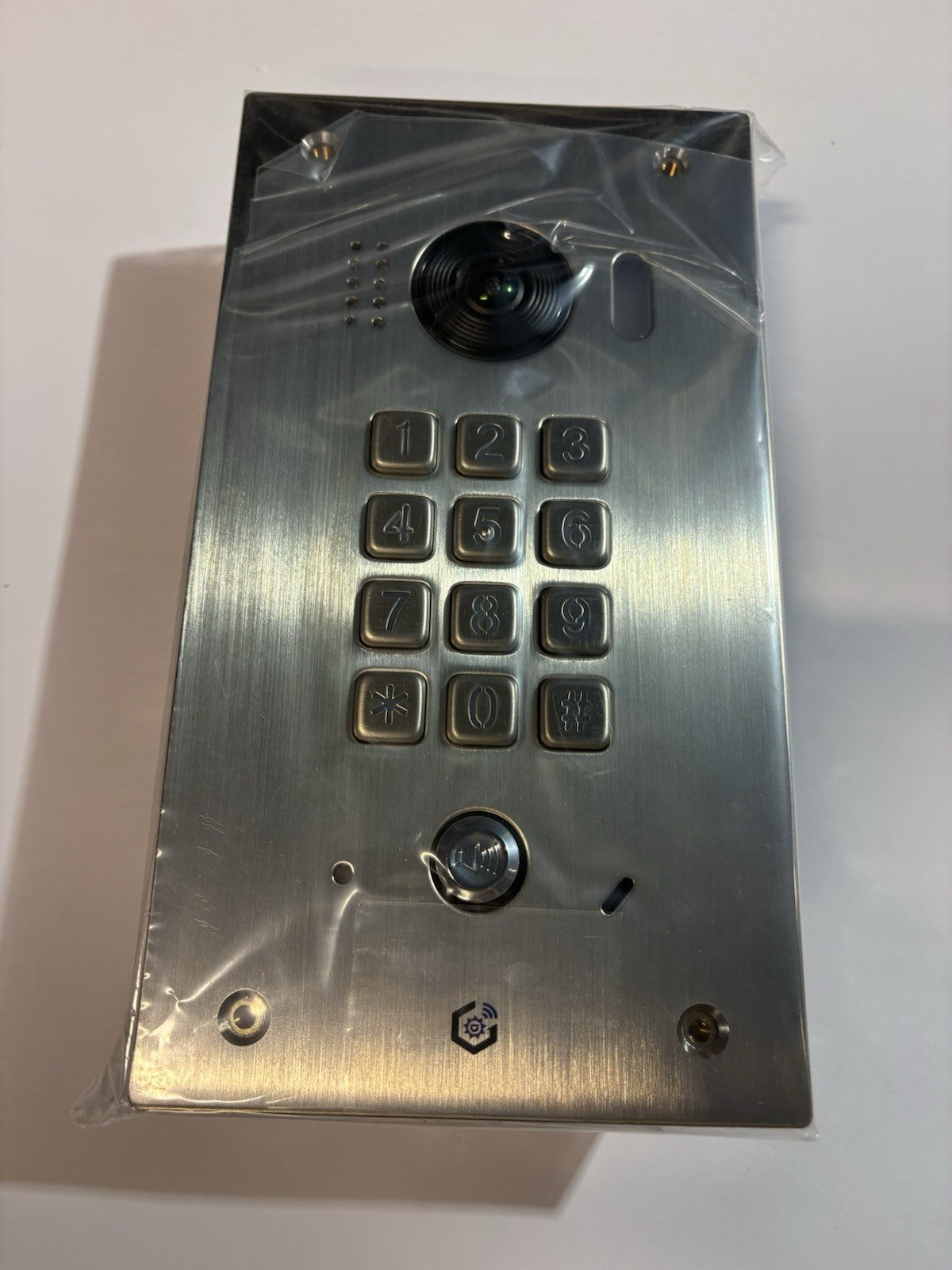 Platine de rue avec caméra et clavier à code kdt-611eav-170-316 Gates
