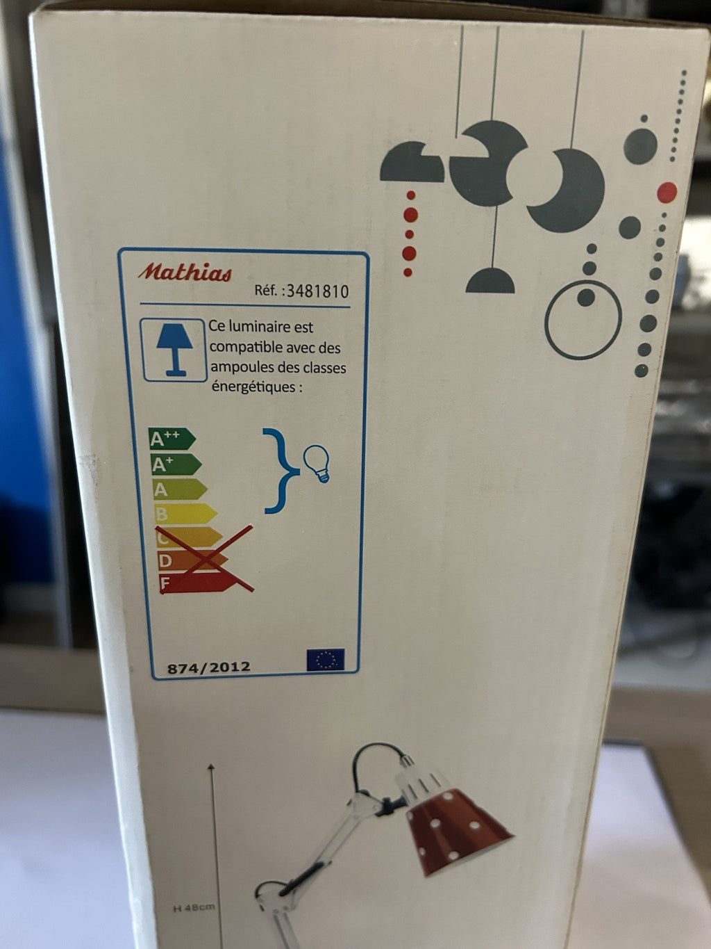 Lampe De Bureau MATHIAS