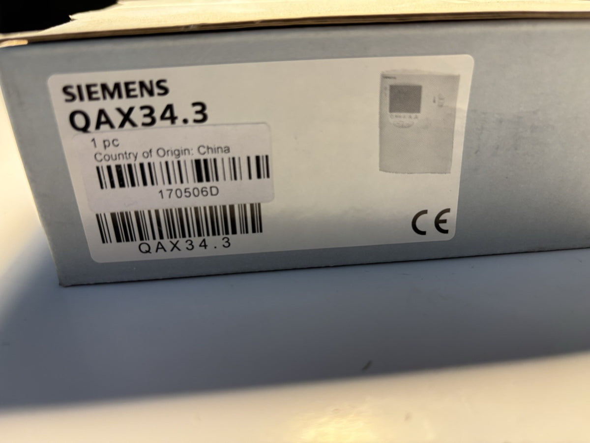 Thermostat d'ambiance / Sonde Siemens QAX34.3 (Neuf complet)