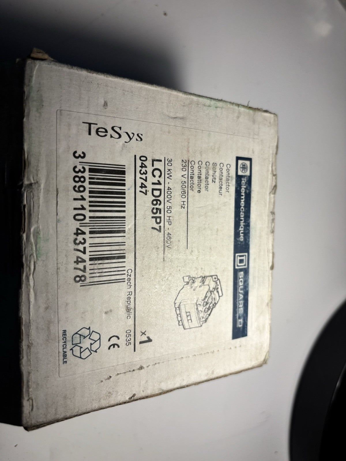 Telemecanique TeSys Contacteur LC1D65P7 - Réf. LC1 D65 (LC1D65P7)