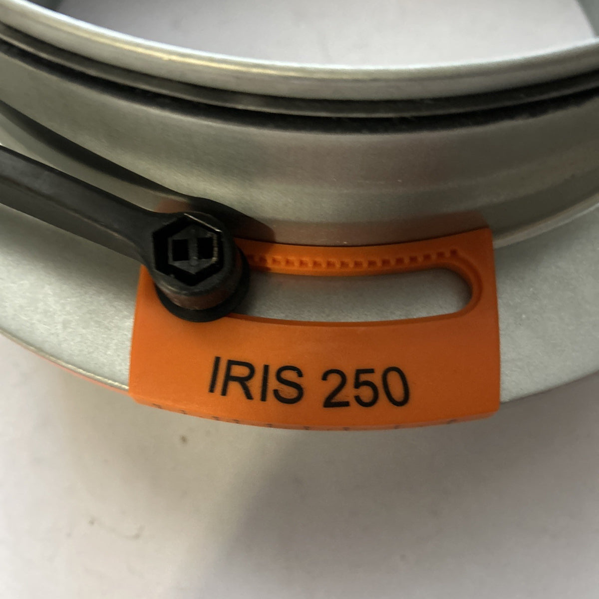 Trappe d'iris 250 mm - Sendzimir acier galvanisé - IRIS250
