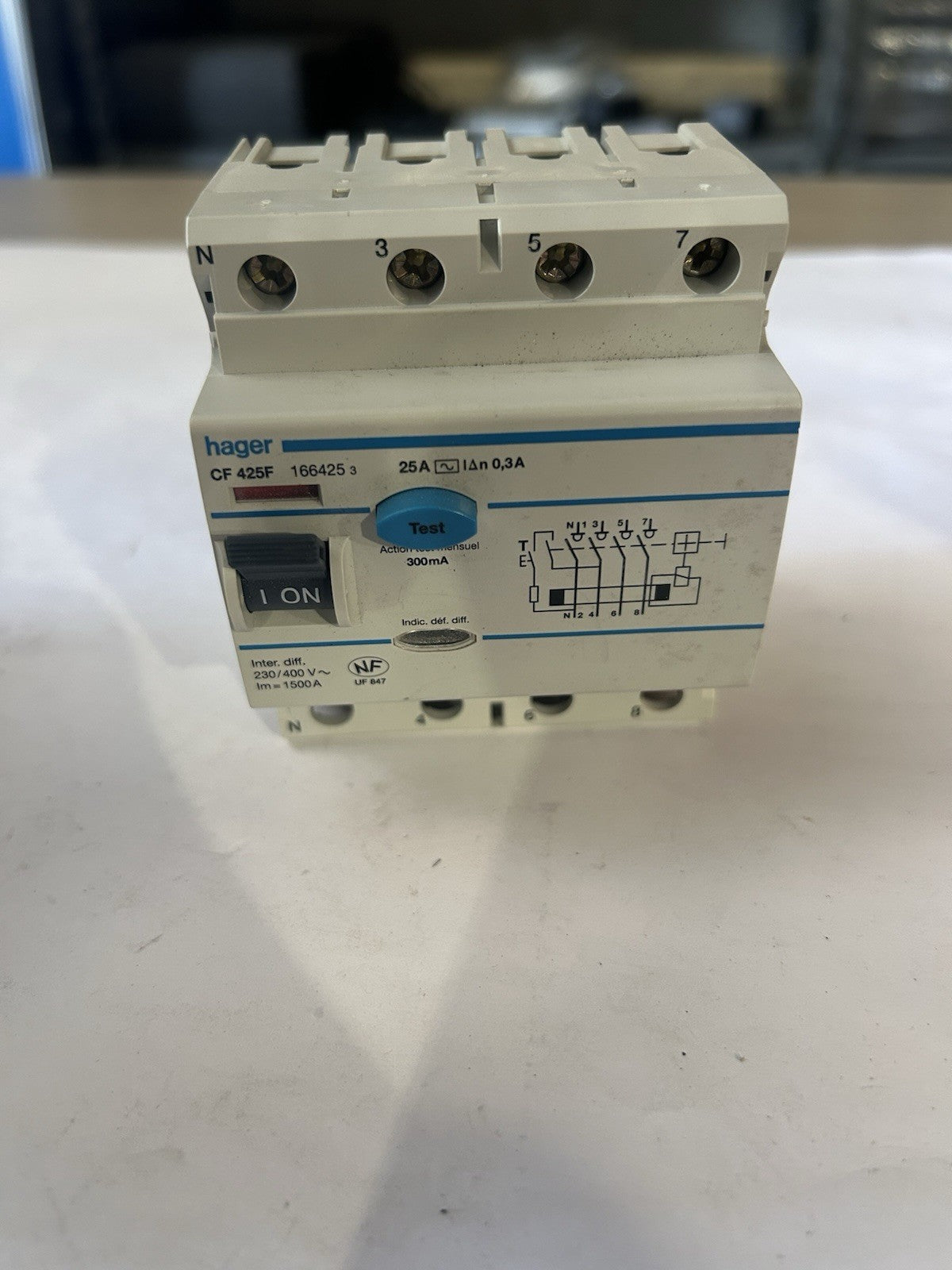 hager interrupteur différentiel sectionneur 16-63A