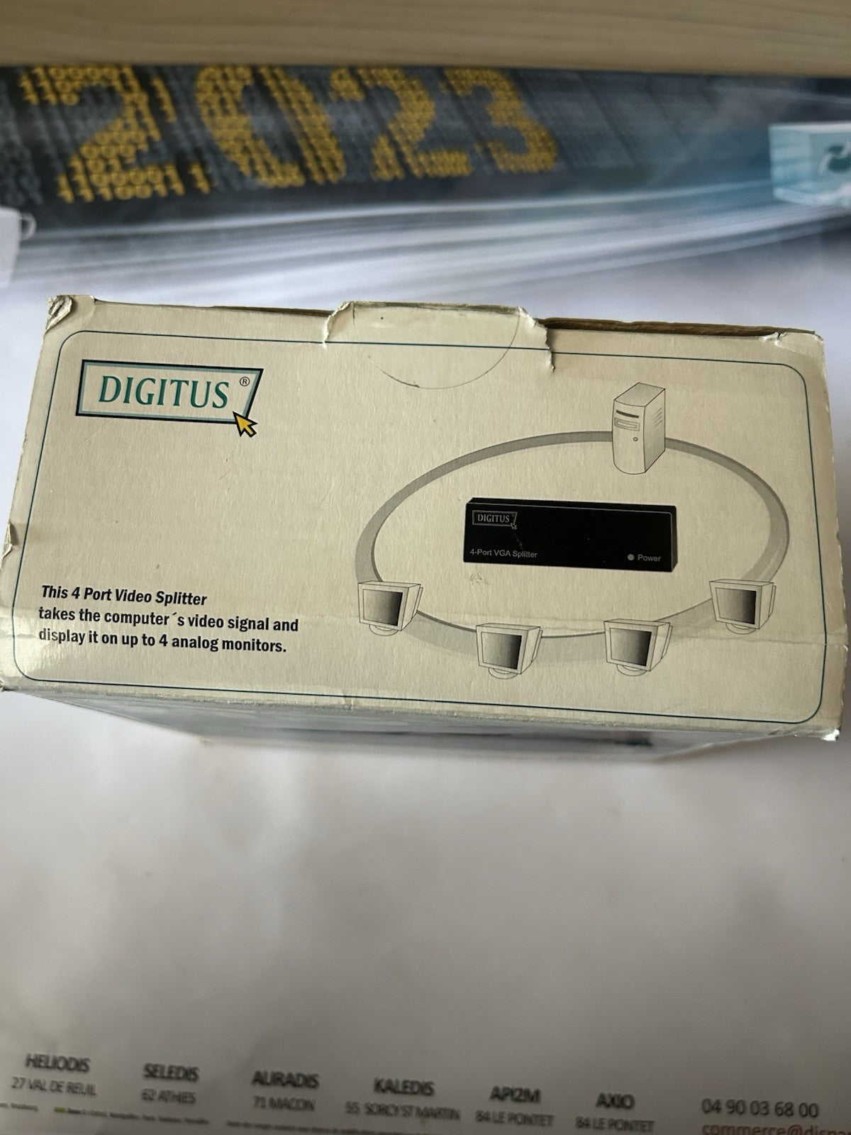 répartiteur vidéo VGA à 4 ports (splitter VGA)