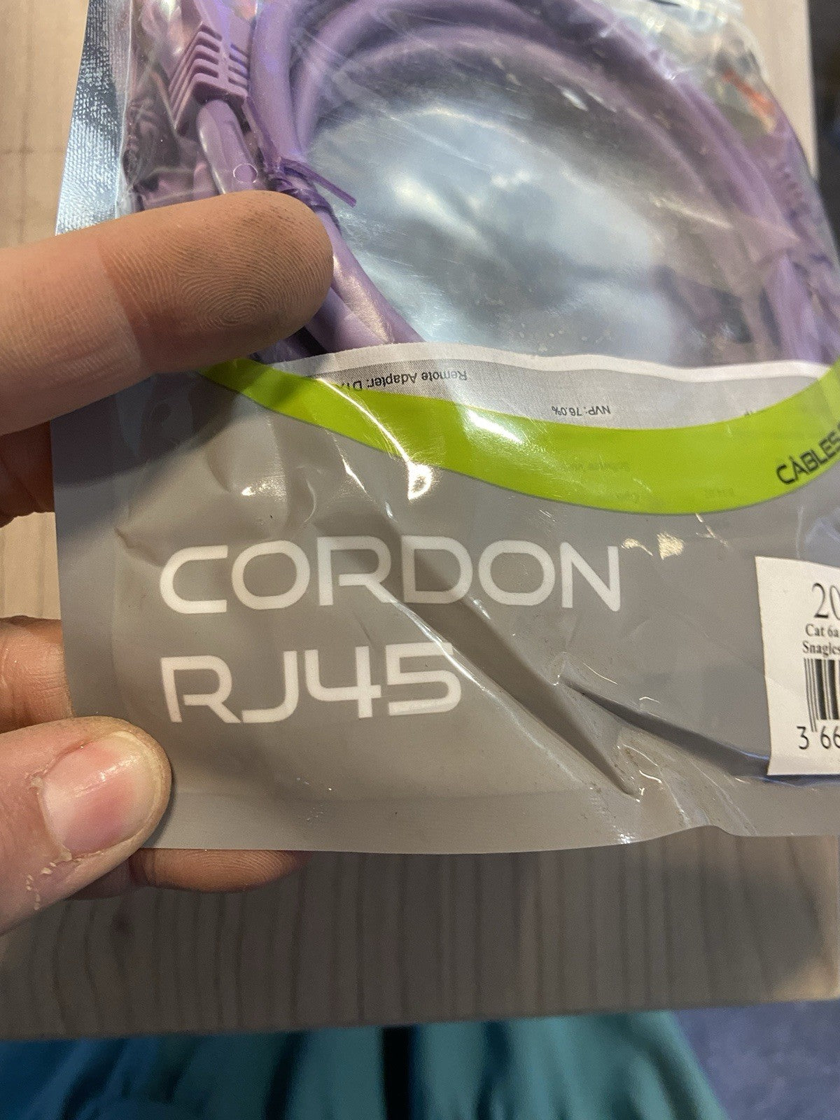 Cordon RJ45 uptec neuf