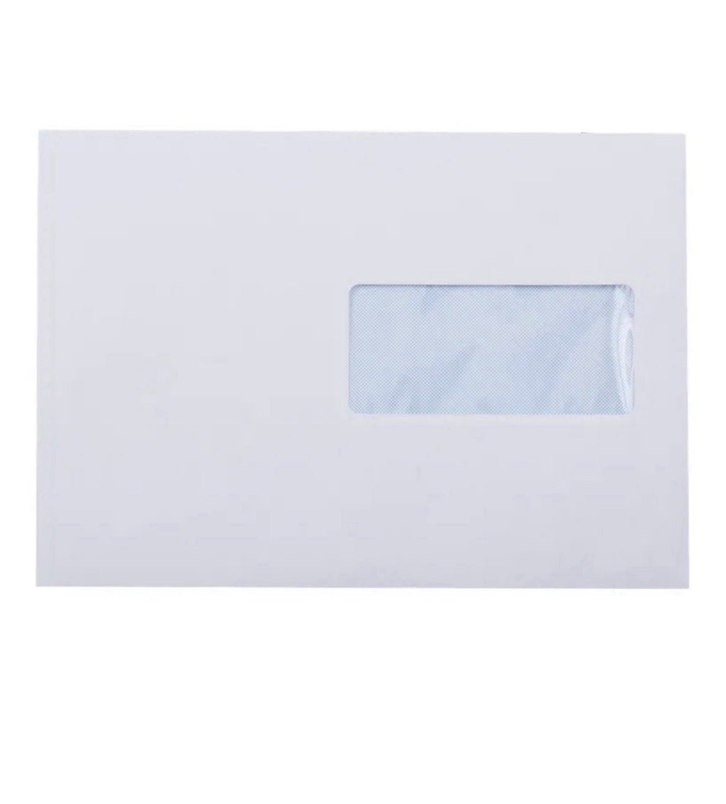 [1876] GPV Boite de 500 enveloppes C5 162x229mm blanches auto-adhésives NF PE...