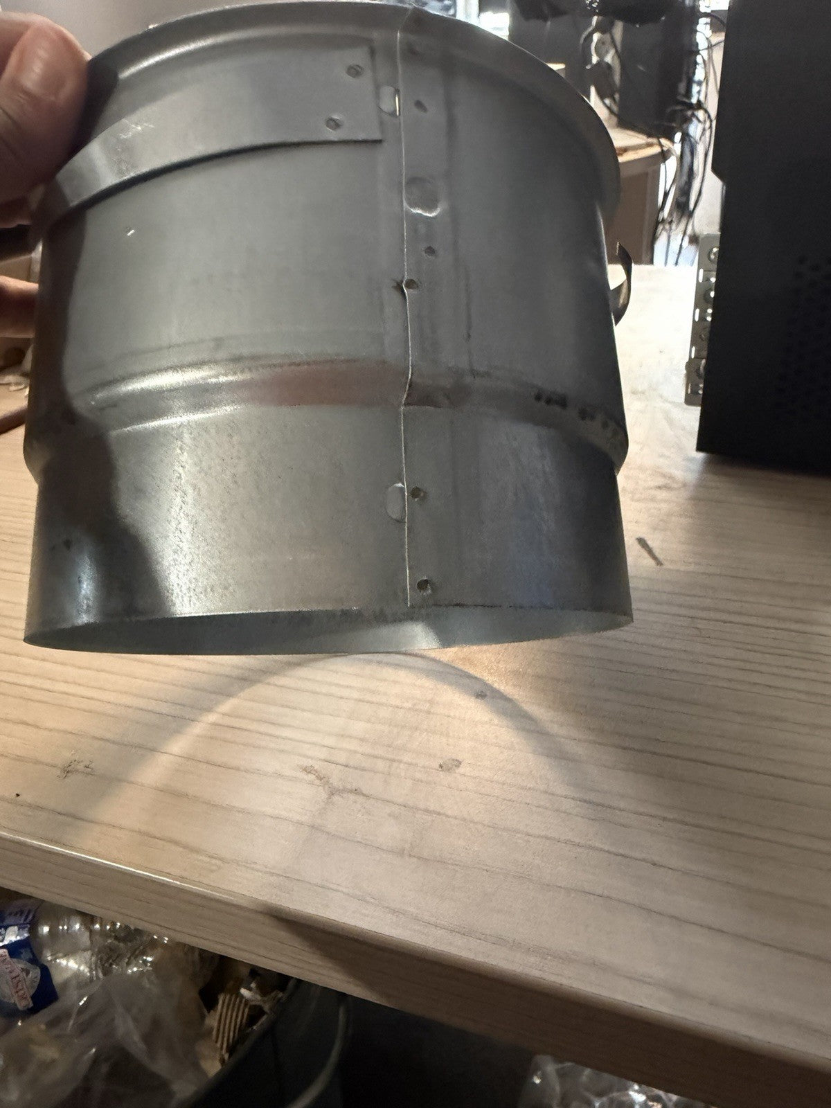 Placo métal bouché Aerys D164/158L 125mm France Air