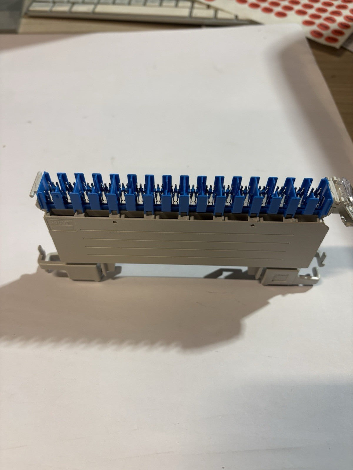 Module RIM 8 paires à coupure bleu 3M n331000