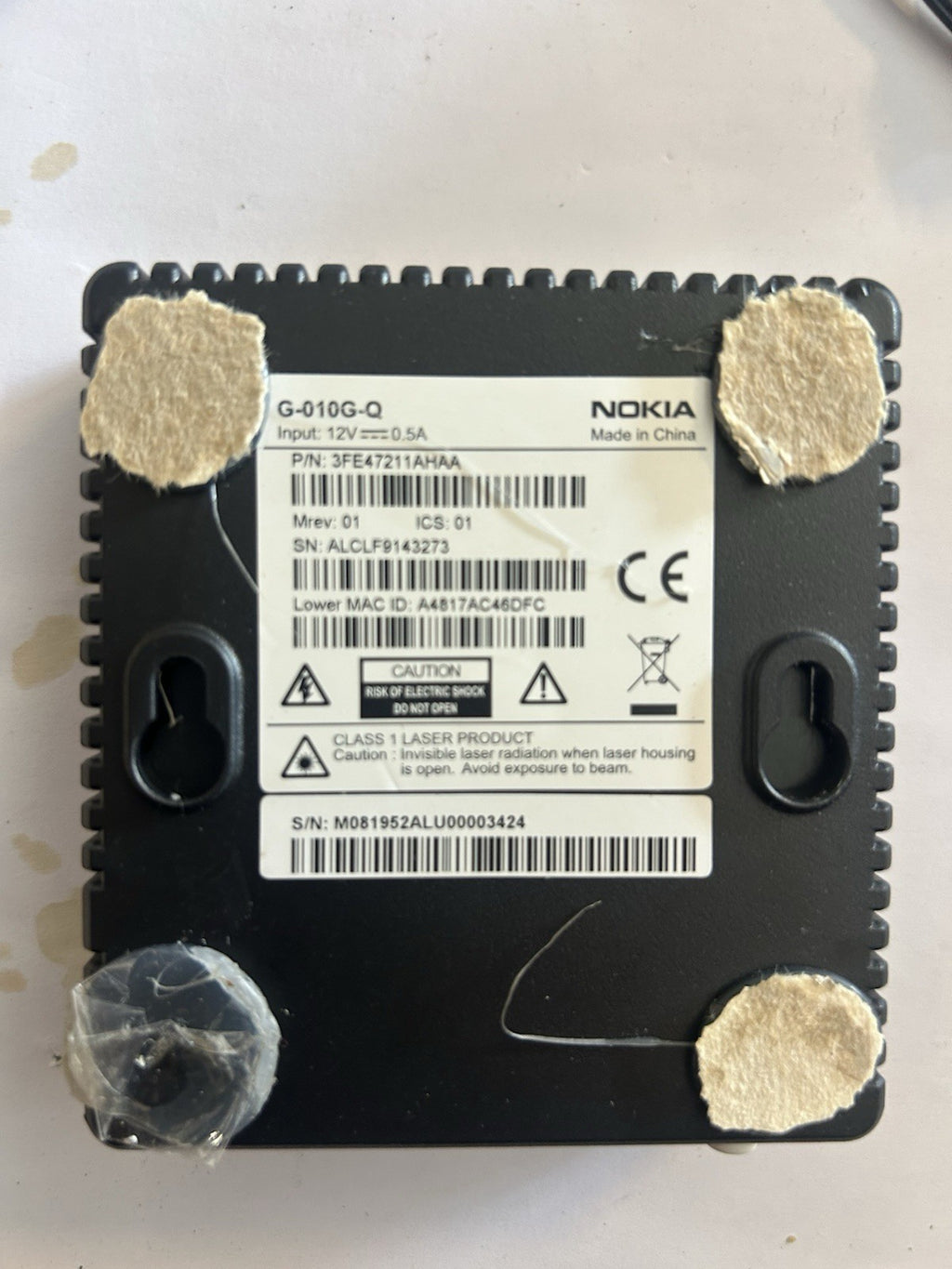 Boîtier Fibre