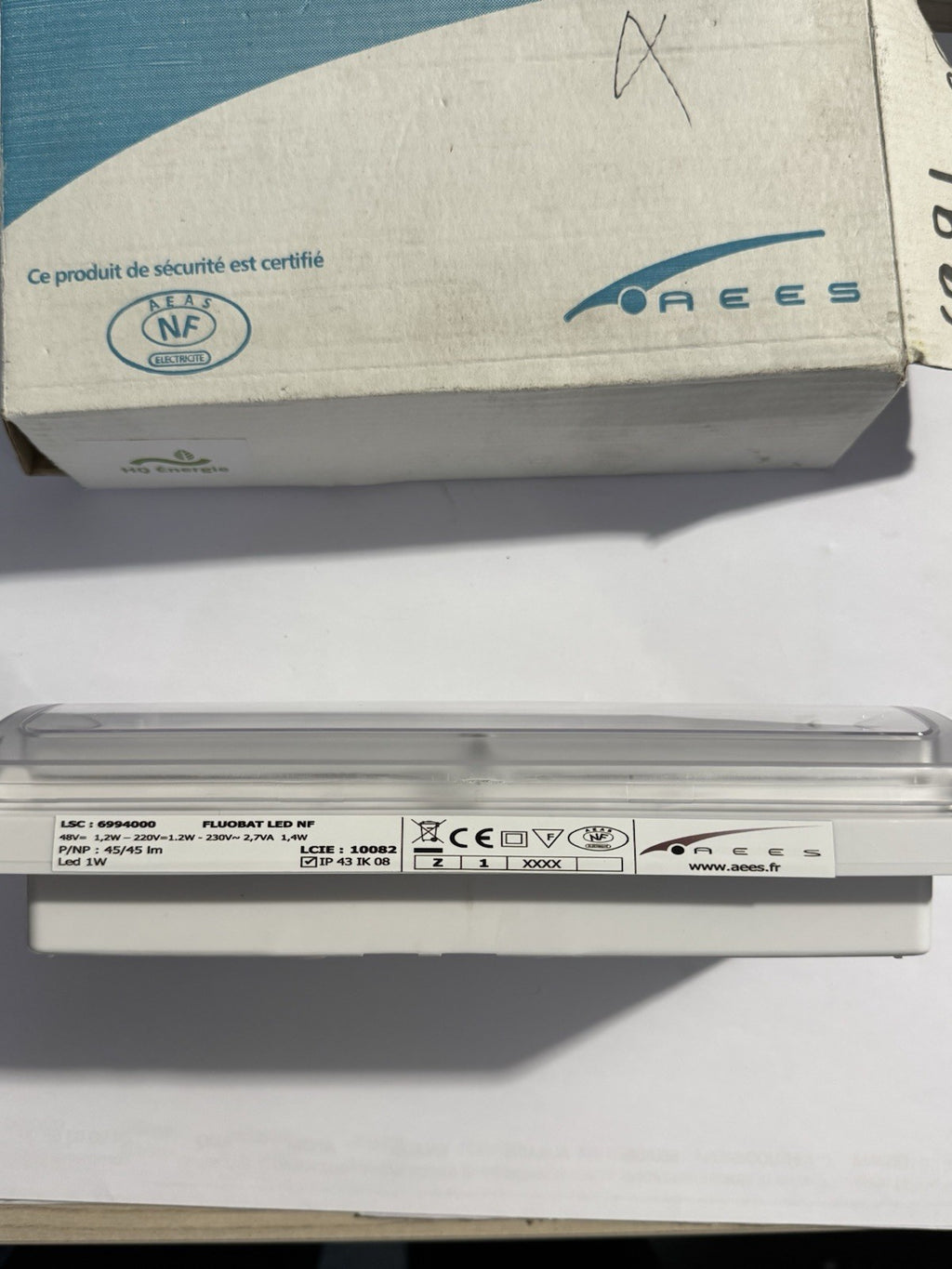 fluobat led nf aees