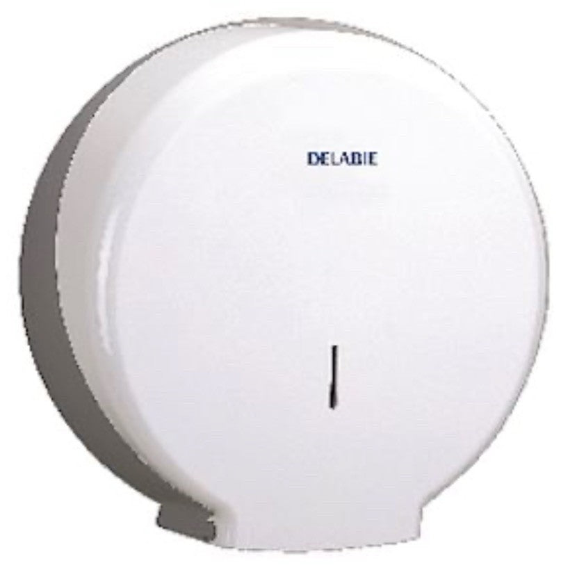 Distributeur de papier WC Hypereco pr bobine 400 m ABS blanc