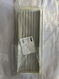 Grille de ventilation acier ViM GASD F 400x150 - Neuve - RAL 9010