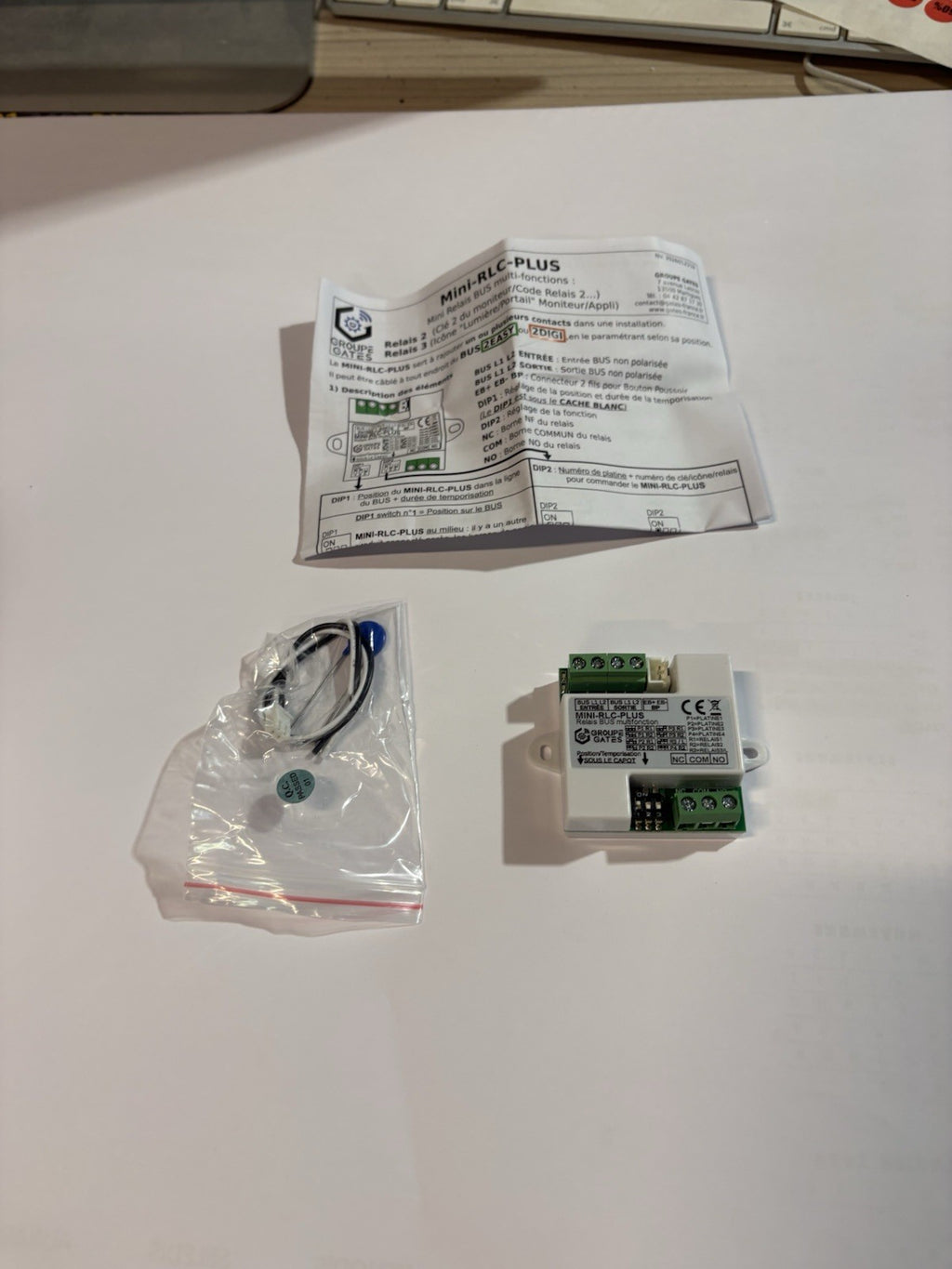 Module Relais BUS Multifonctions – MINI-RLC-PLUS pour portail , gâche éclairage