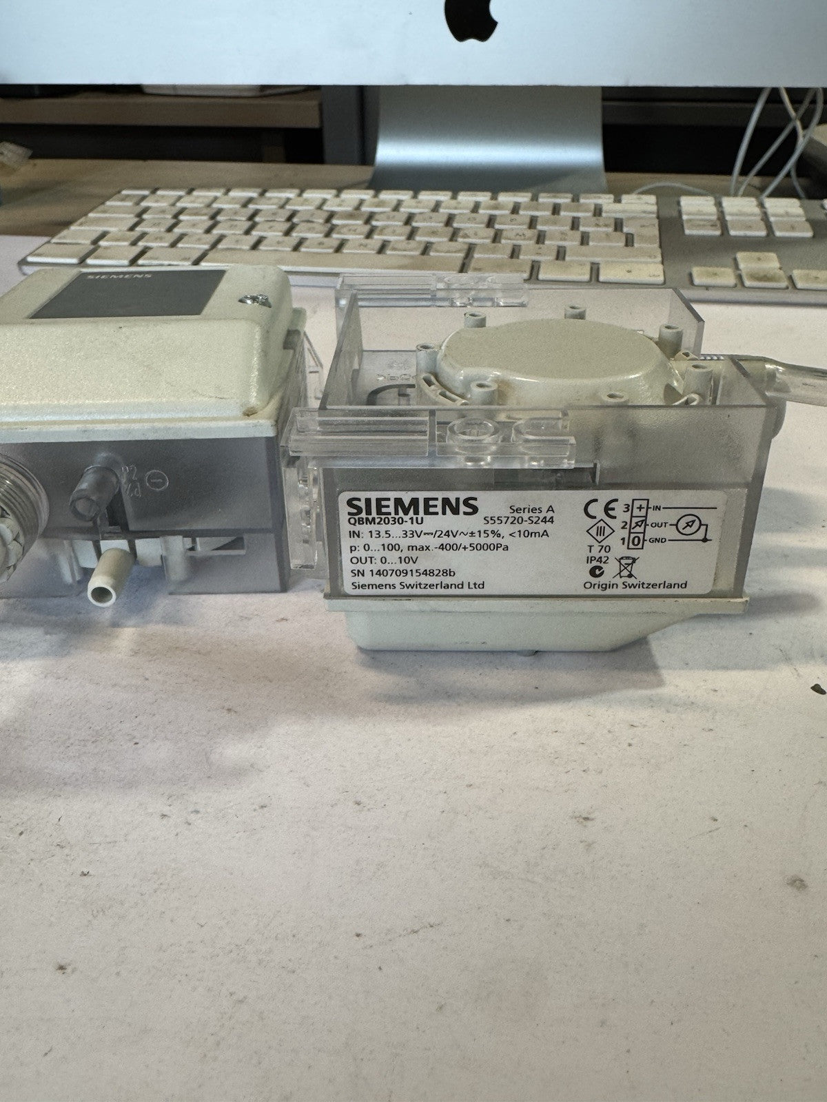 Capteur de pression différentielle Siemens QBM2030-5